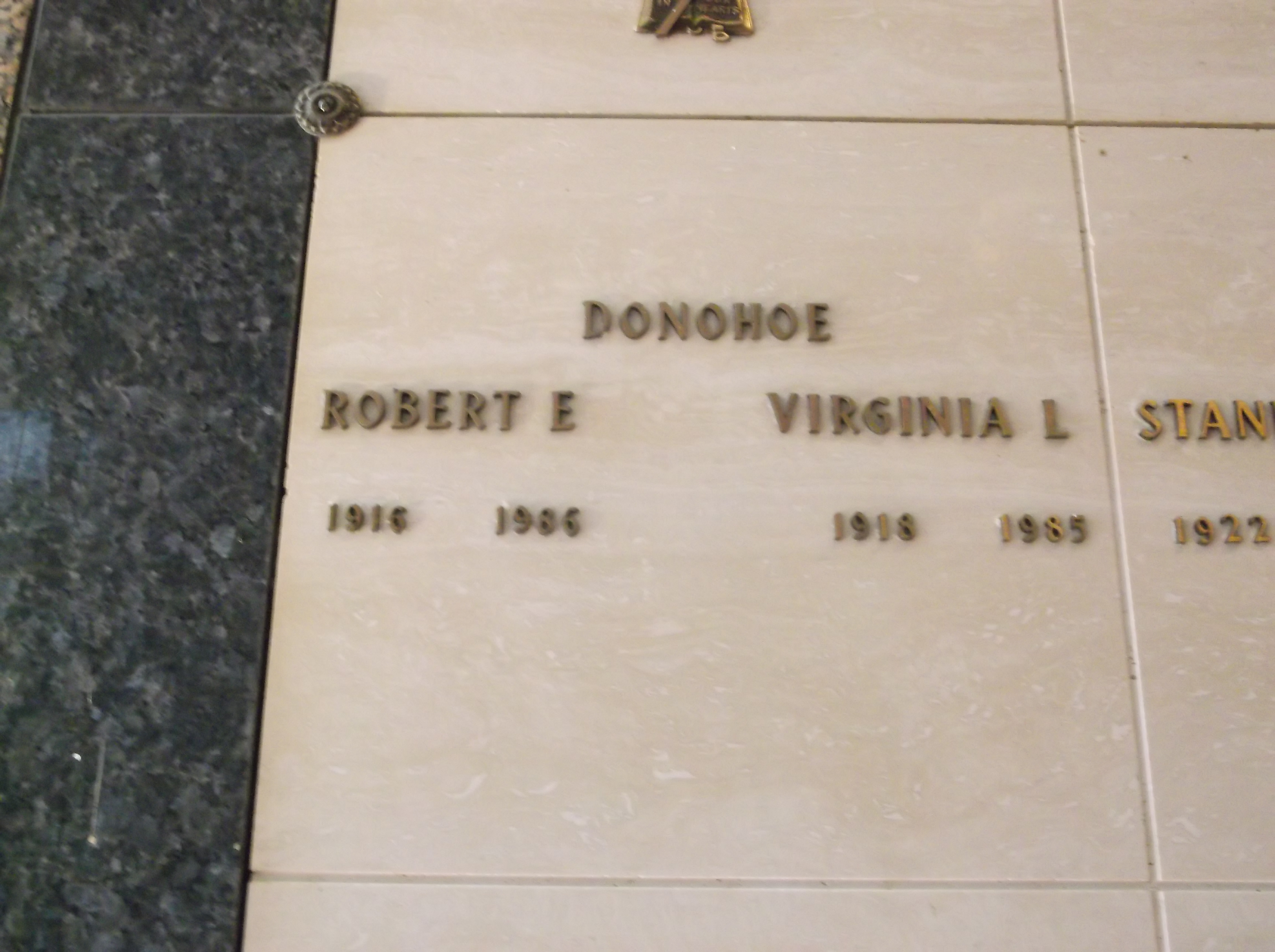 Virginia L Donohoe