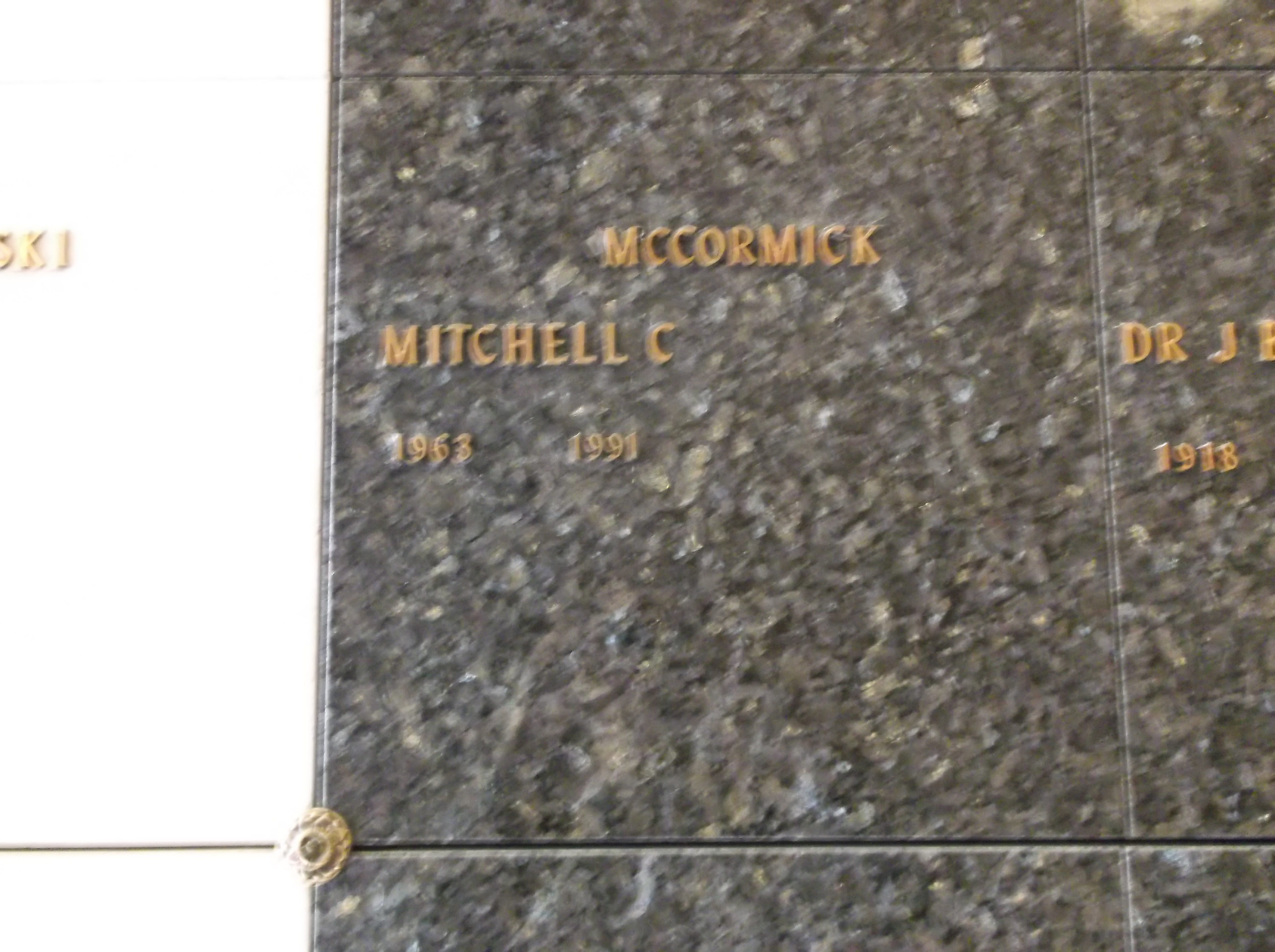 Mitchell C McCormick