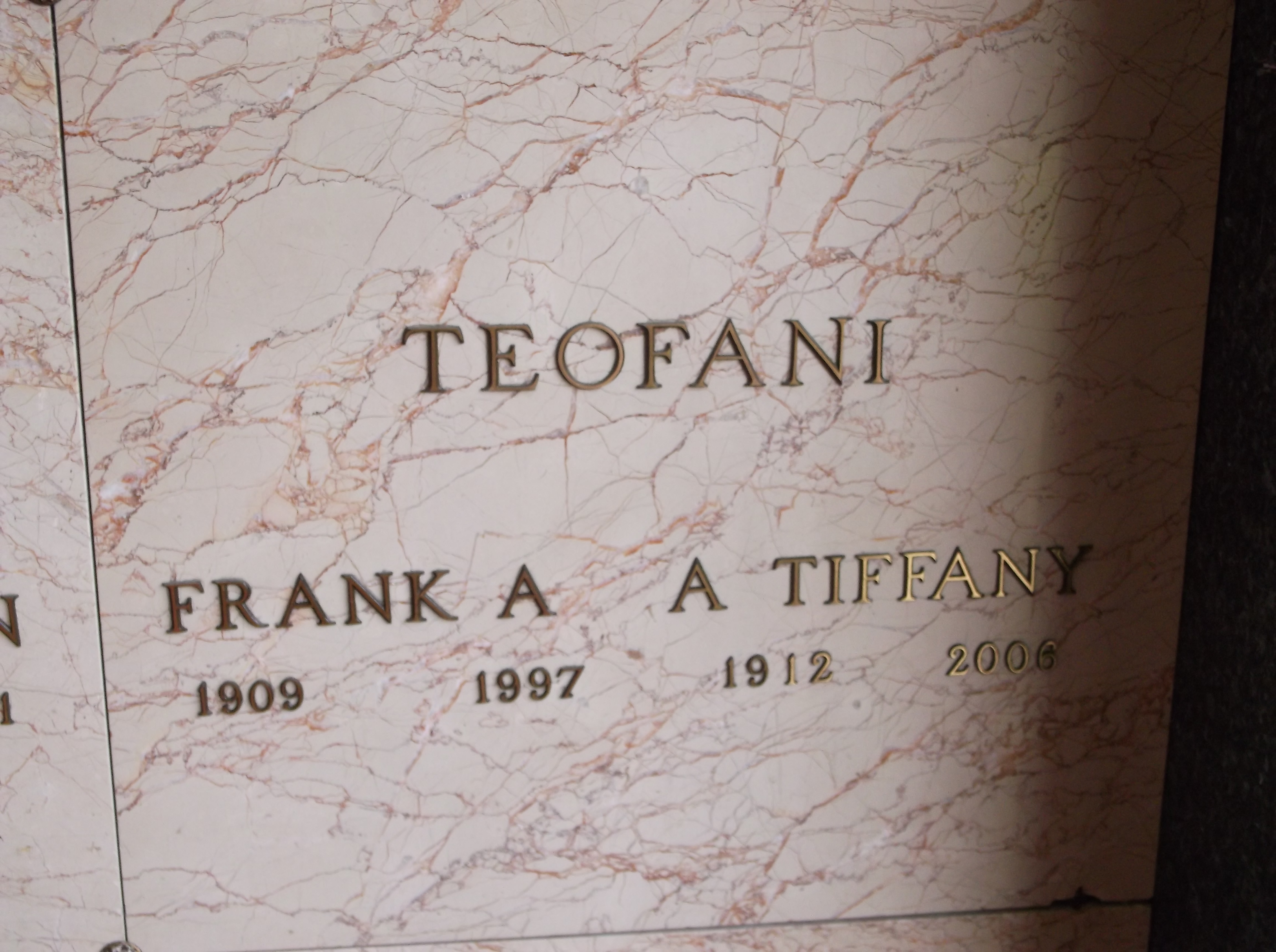 A Tiffany Teofani