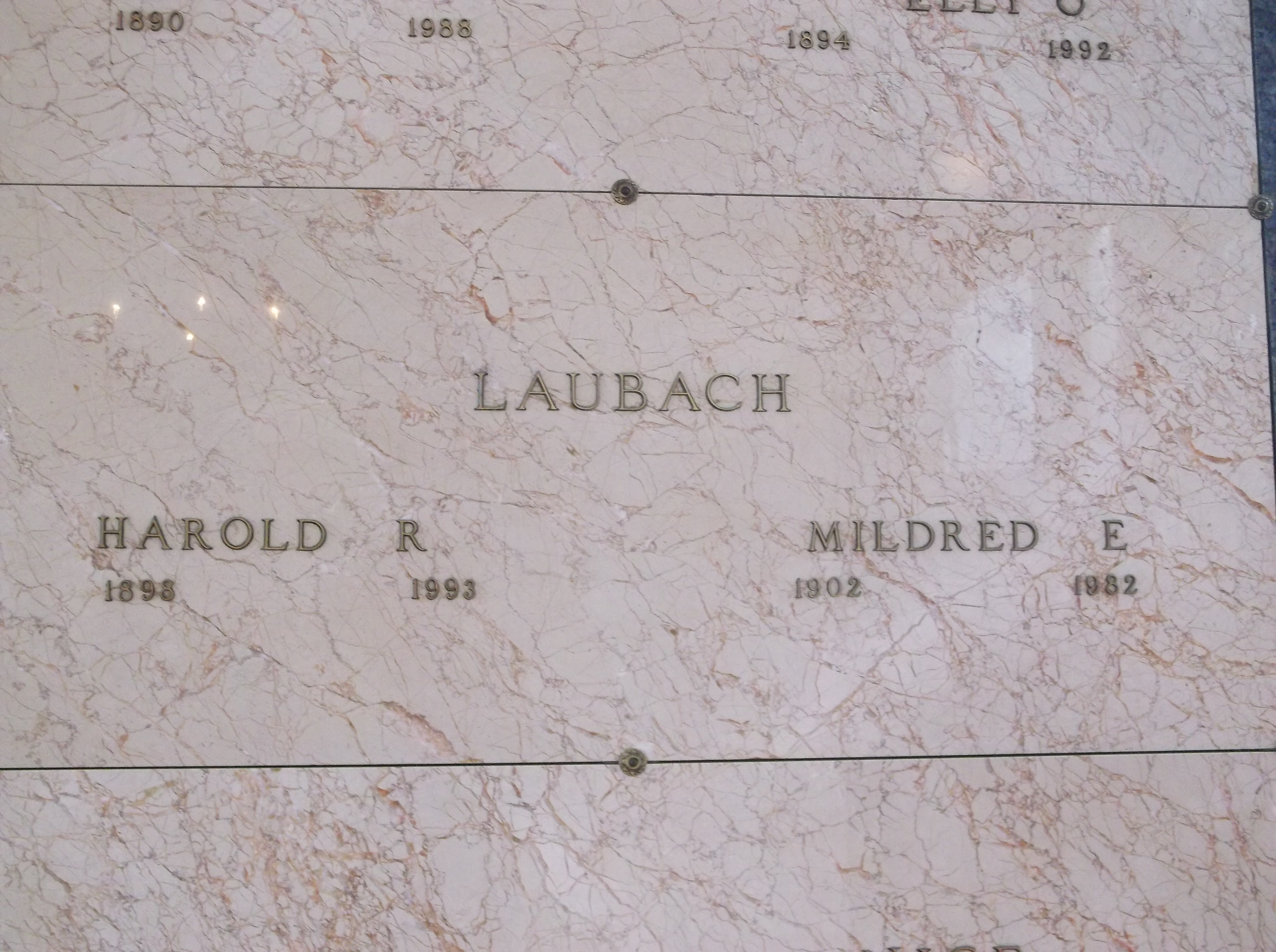 Harold R Laubach