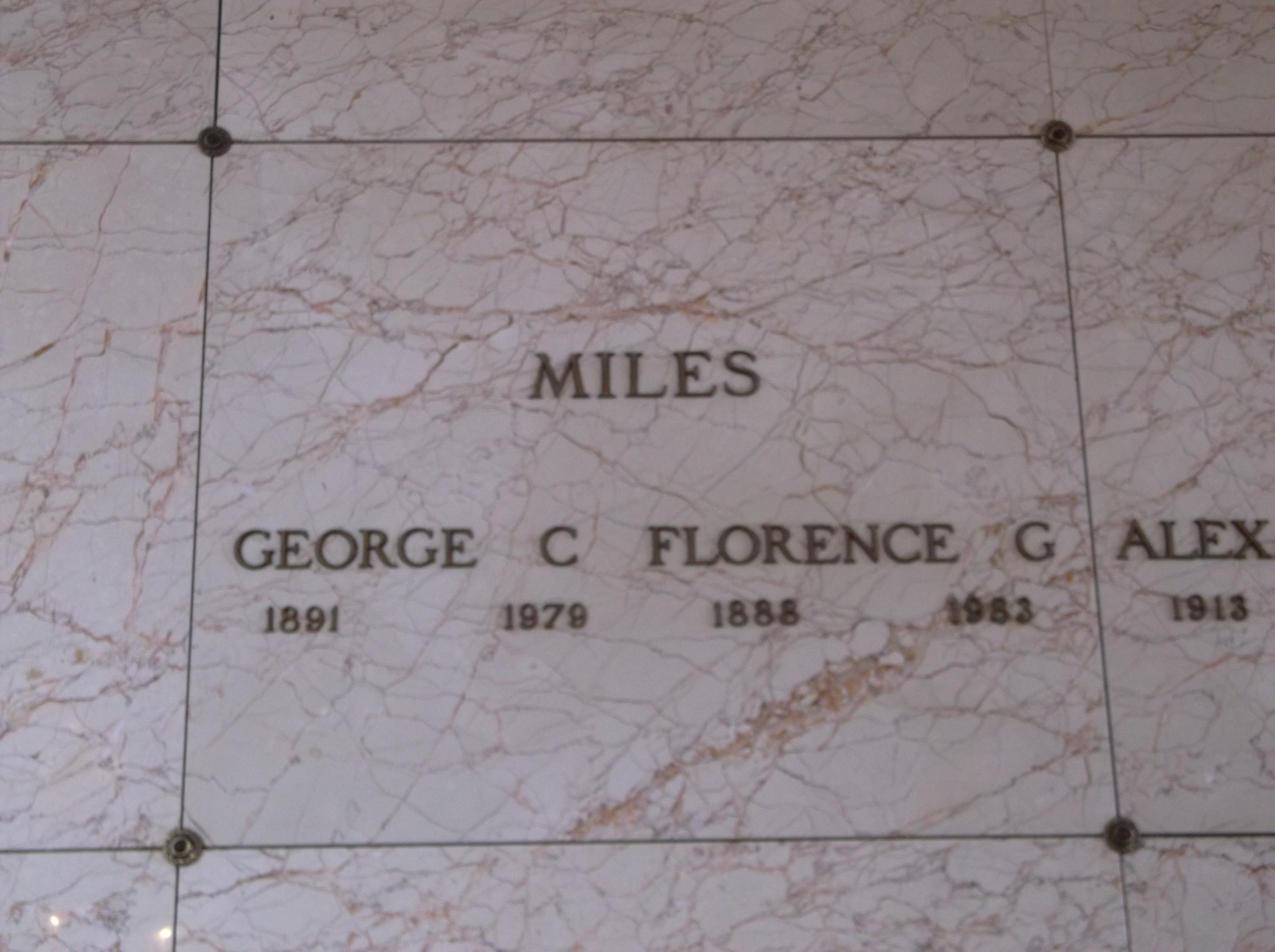 George C Miles