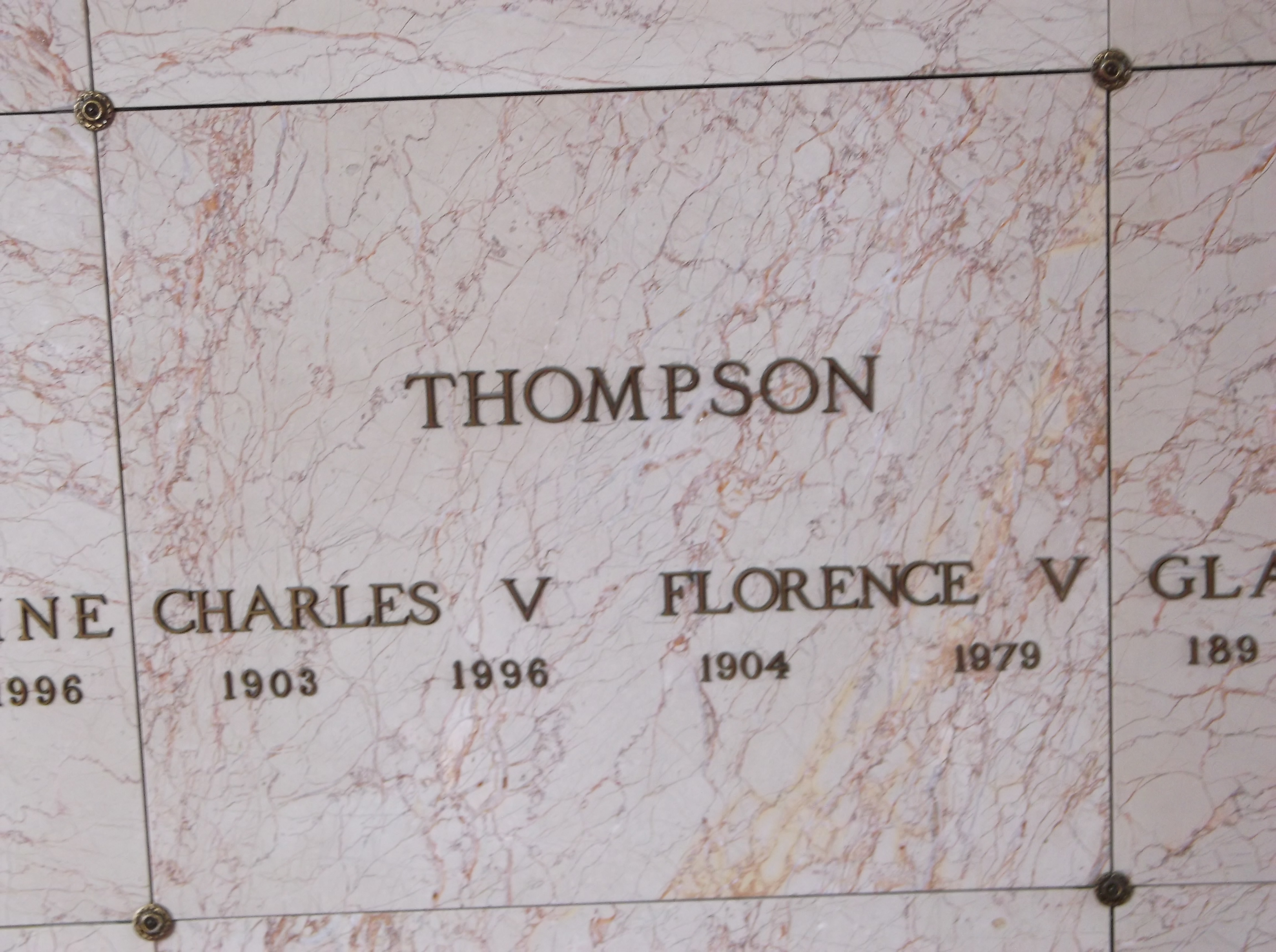 Charles V Thompson