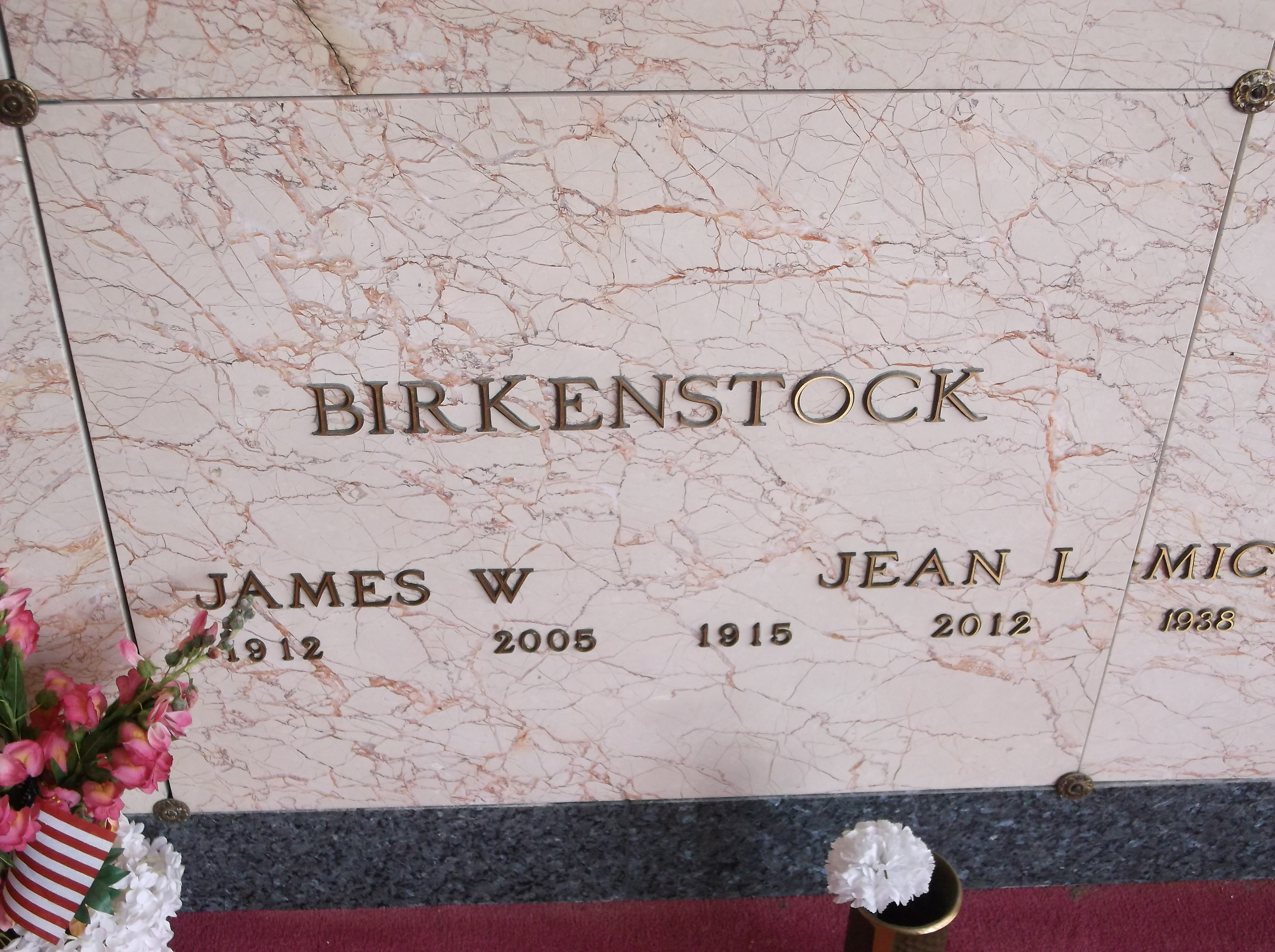 James W Birkenstock