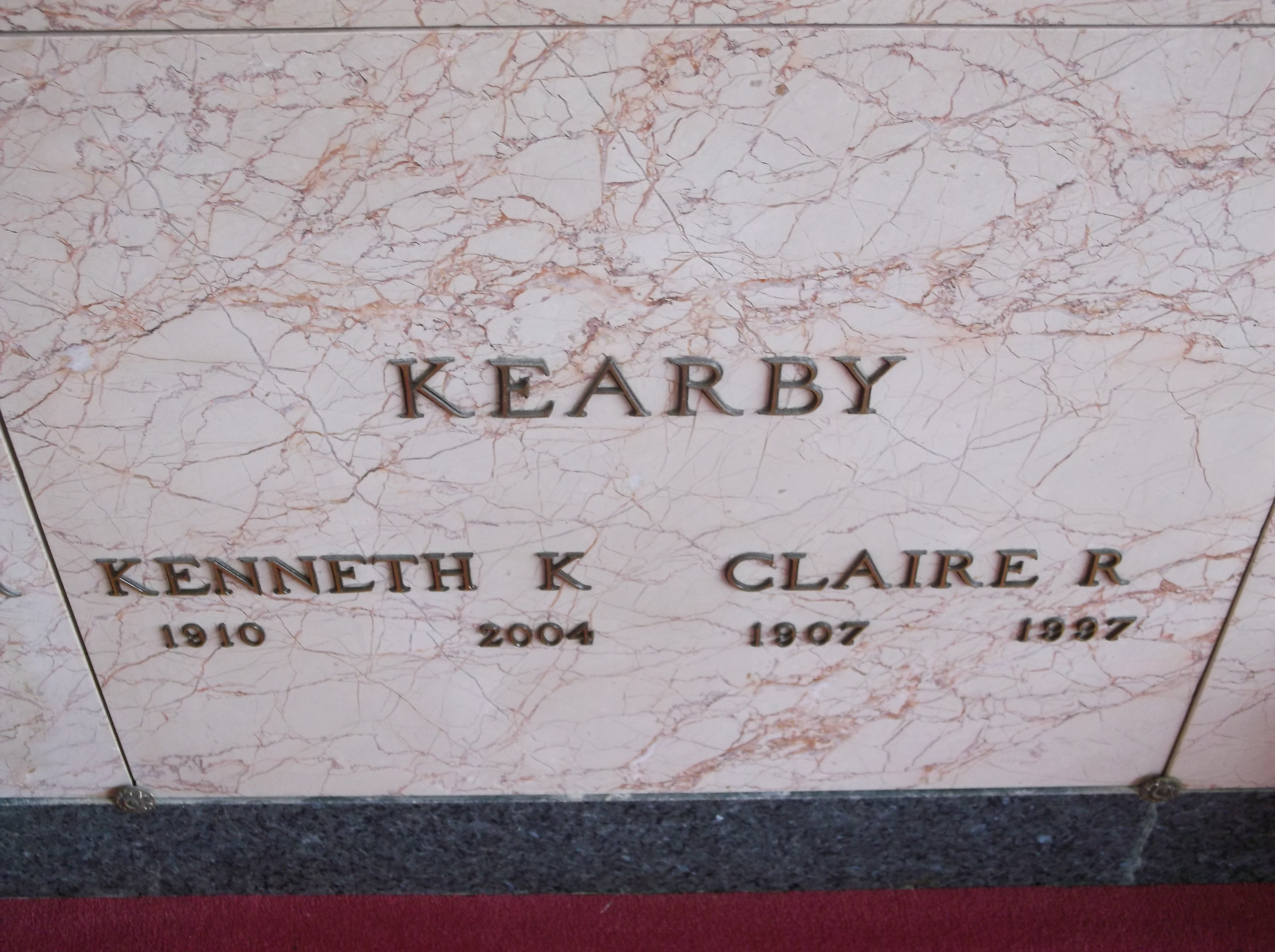 Claire R Kearby