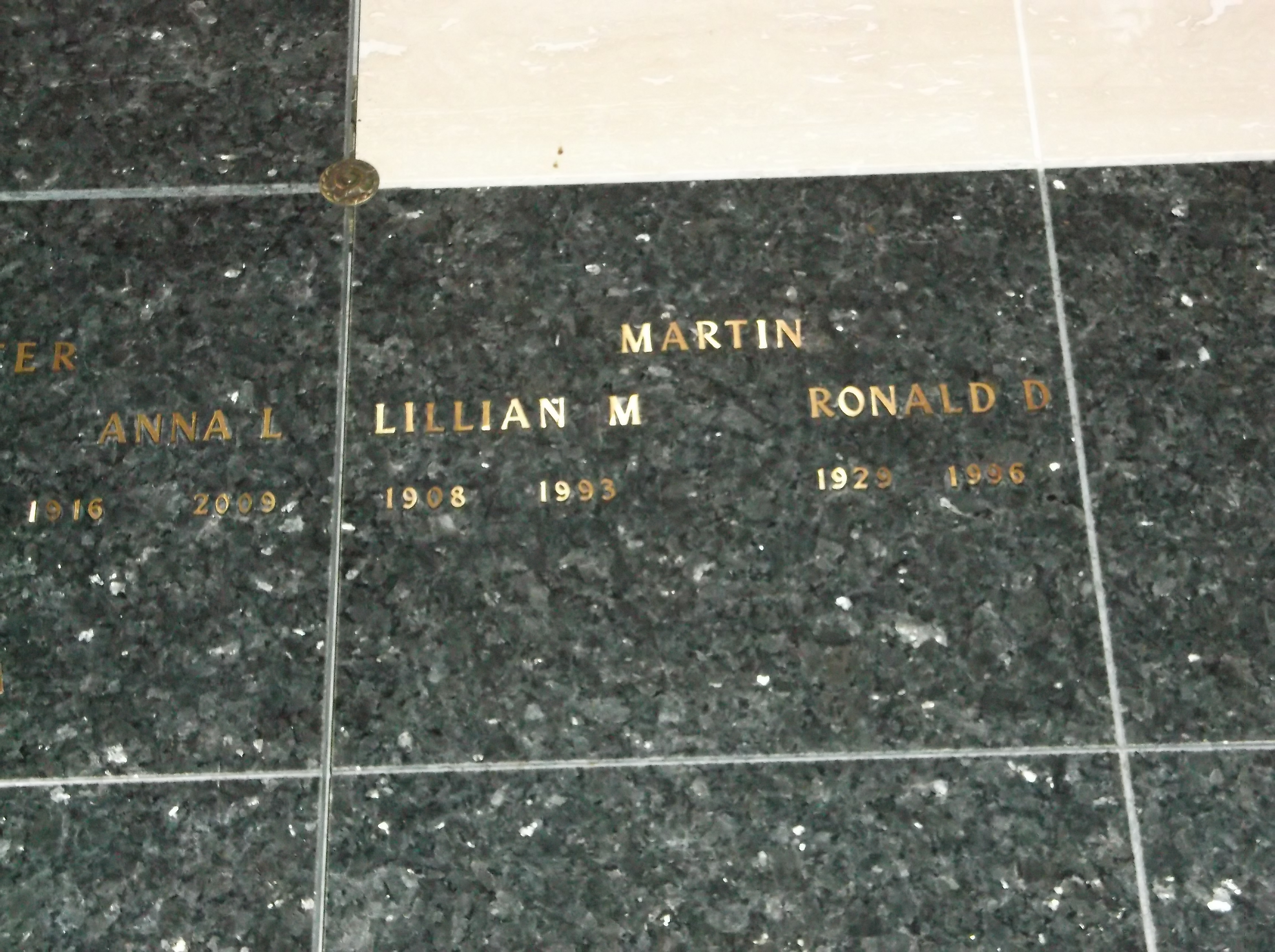 Lillian M Martin