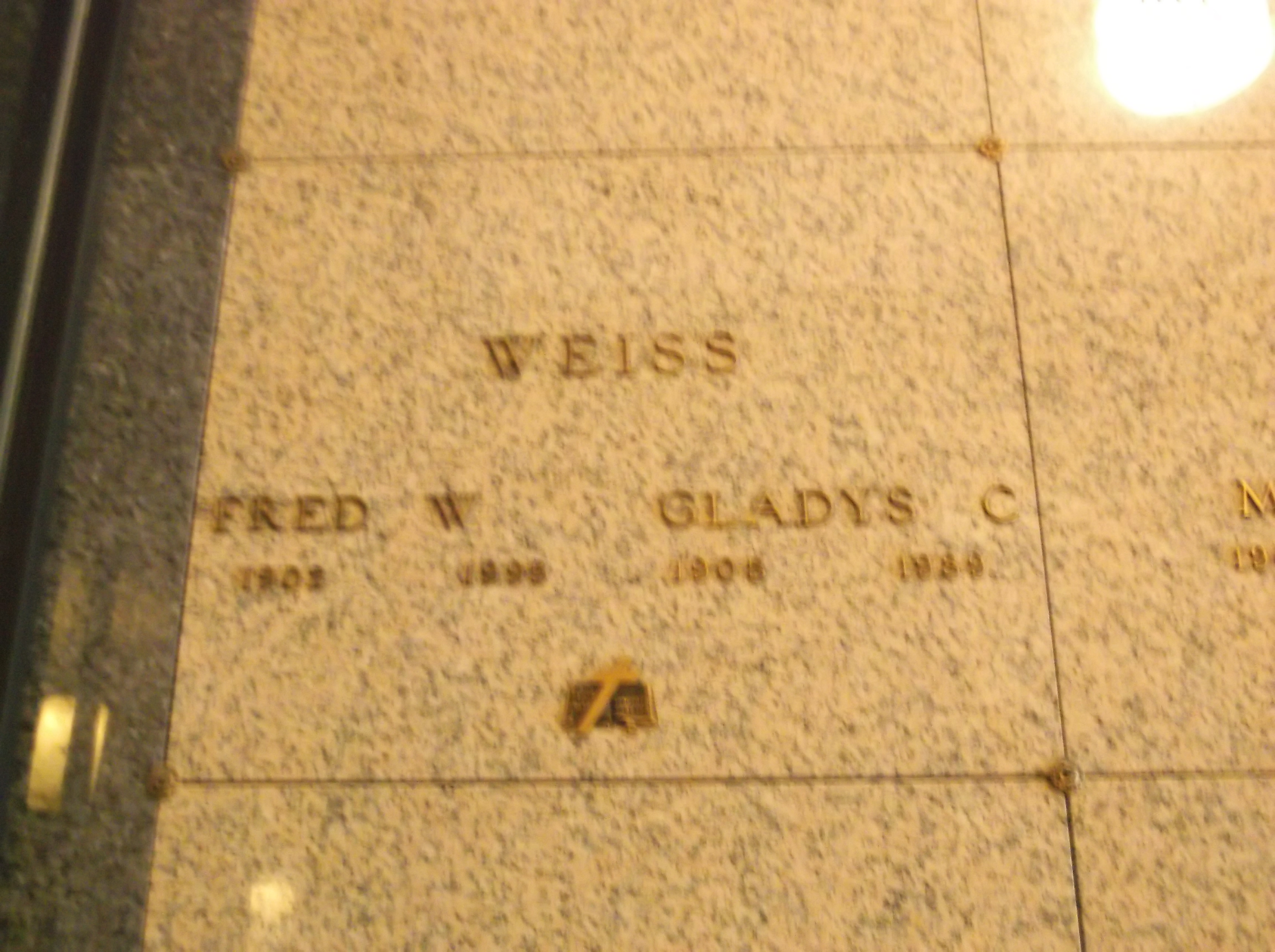 Gladys C Weiss