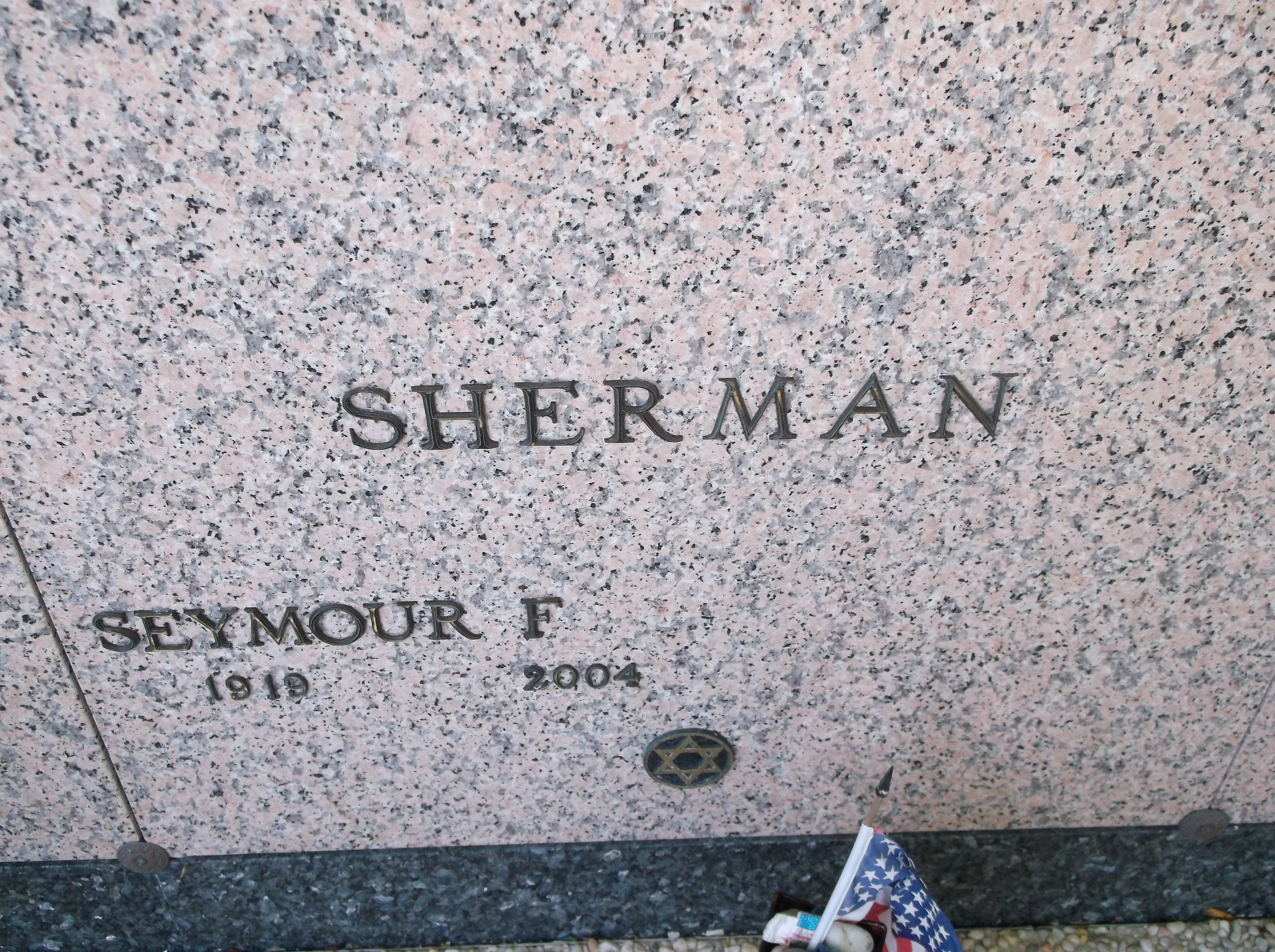 Seymour F Sherman
