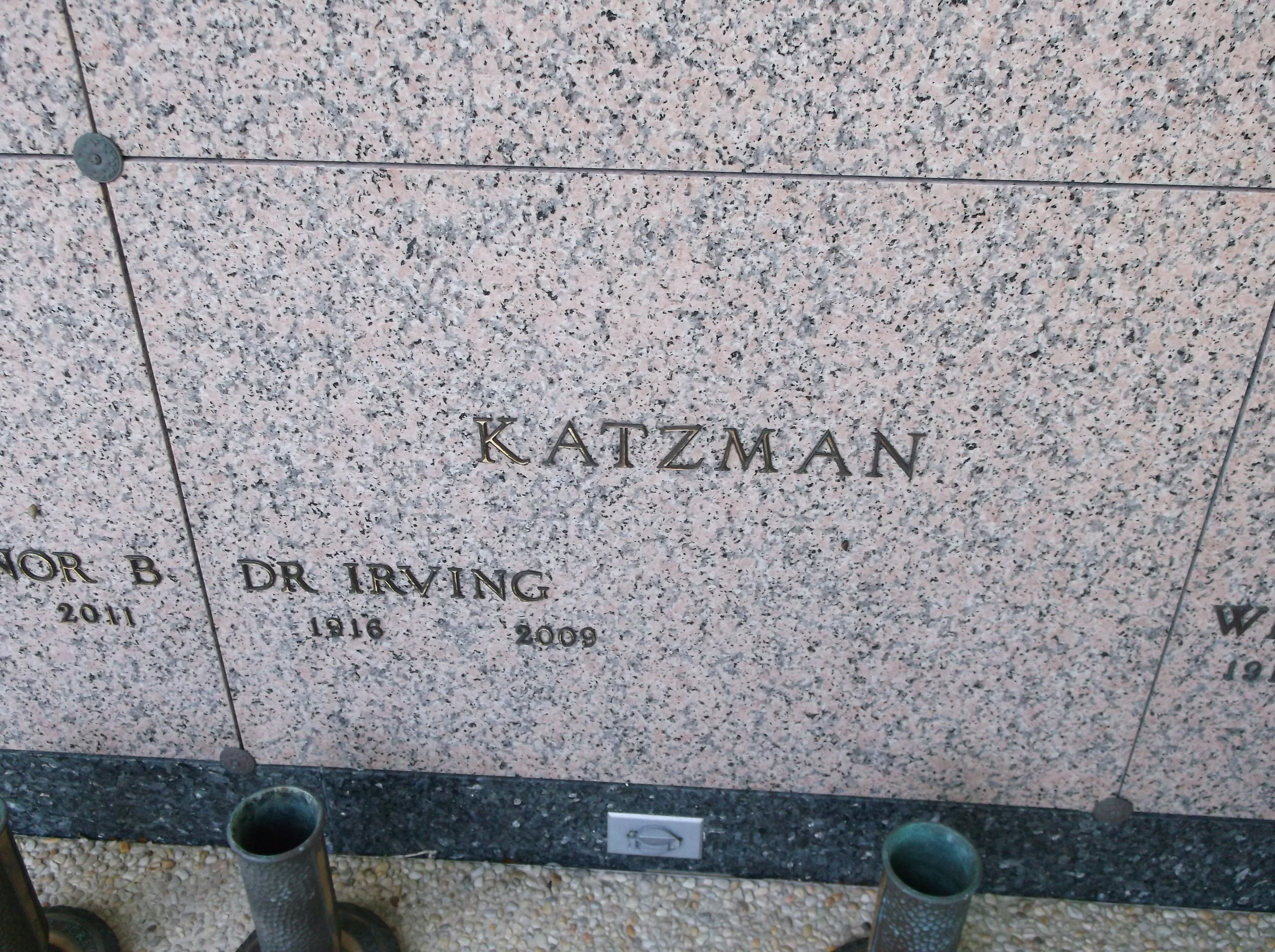 Dr Irving Katzman