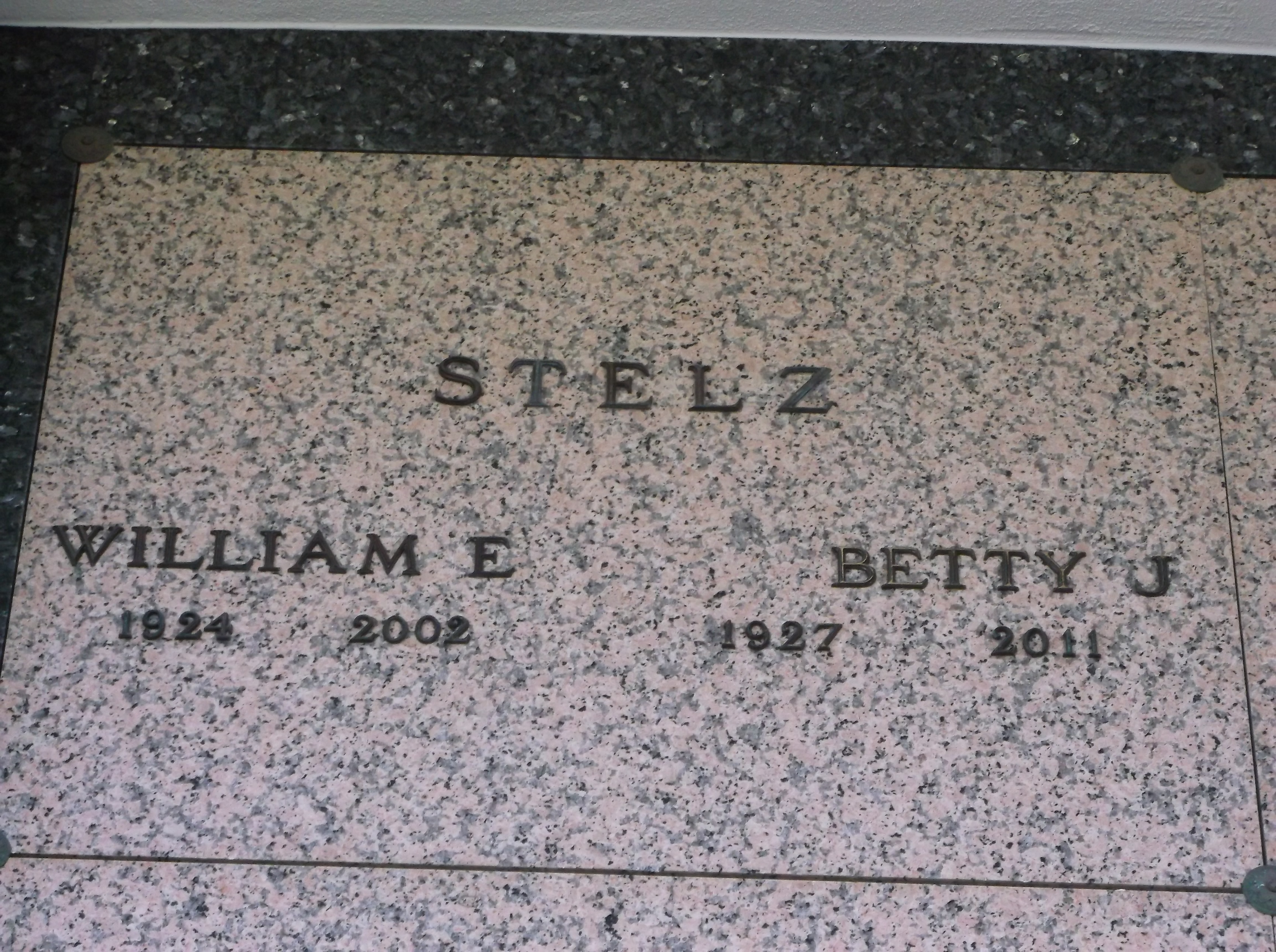 Betty J Stelz