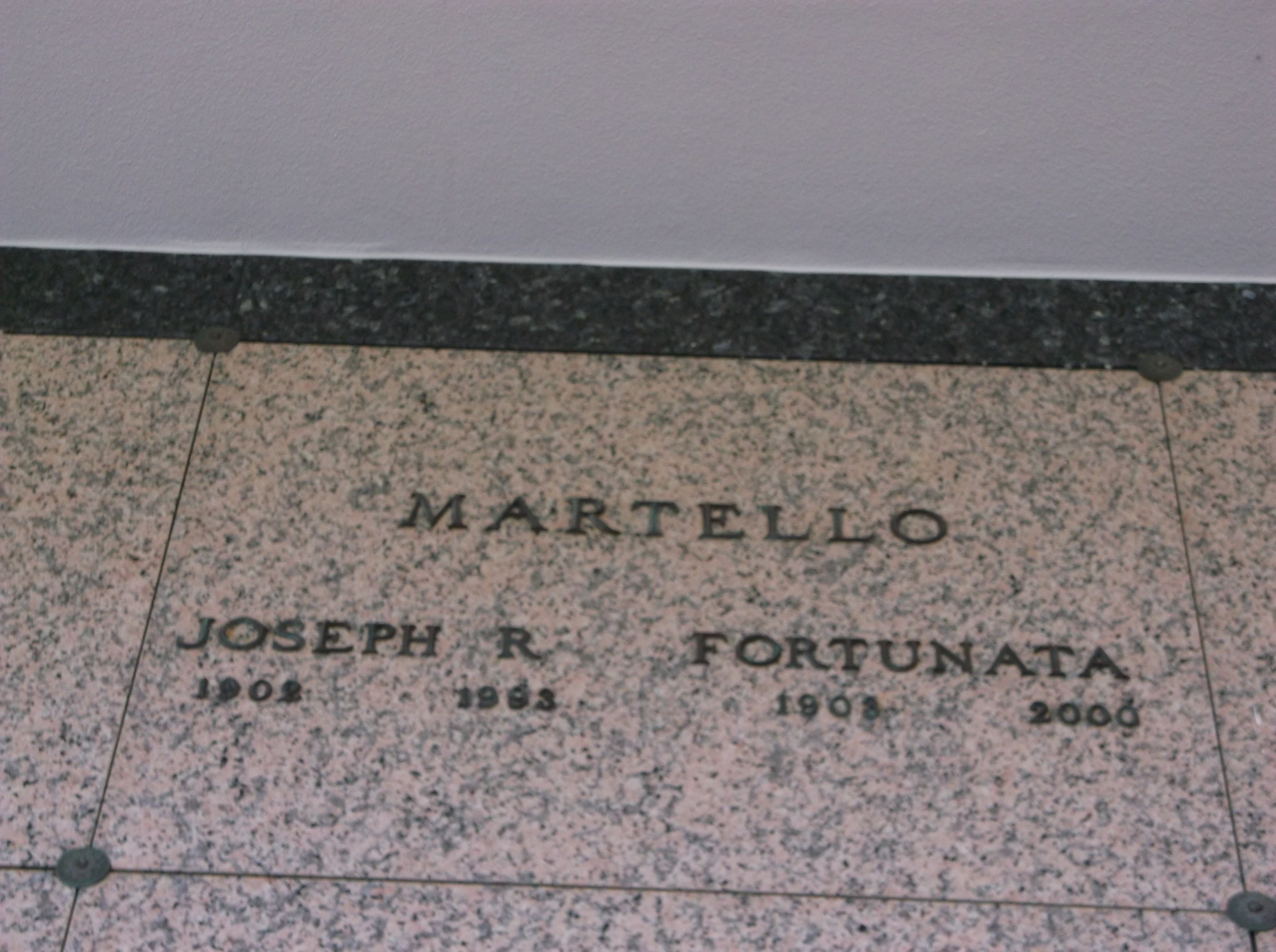 Joseph R Martello