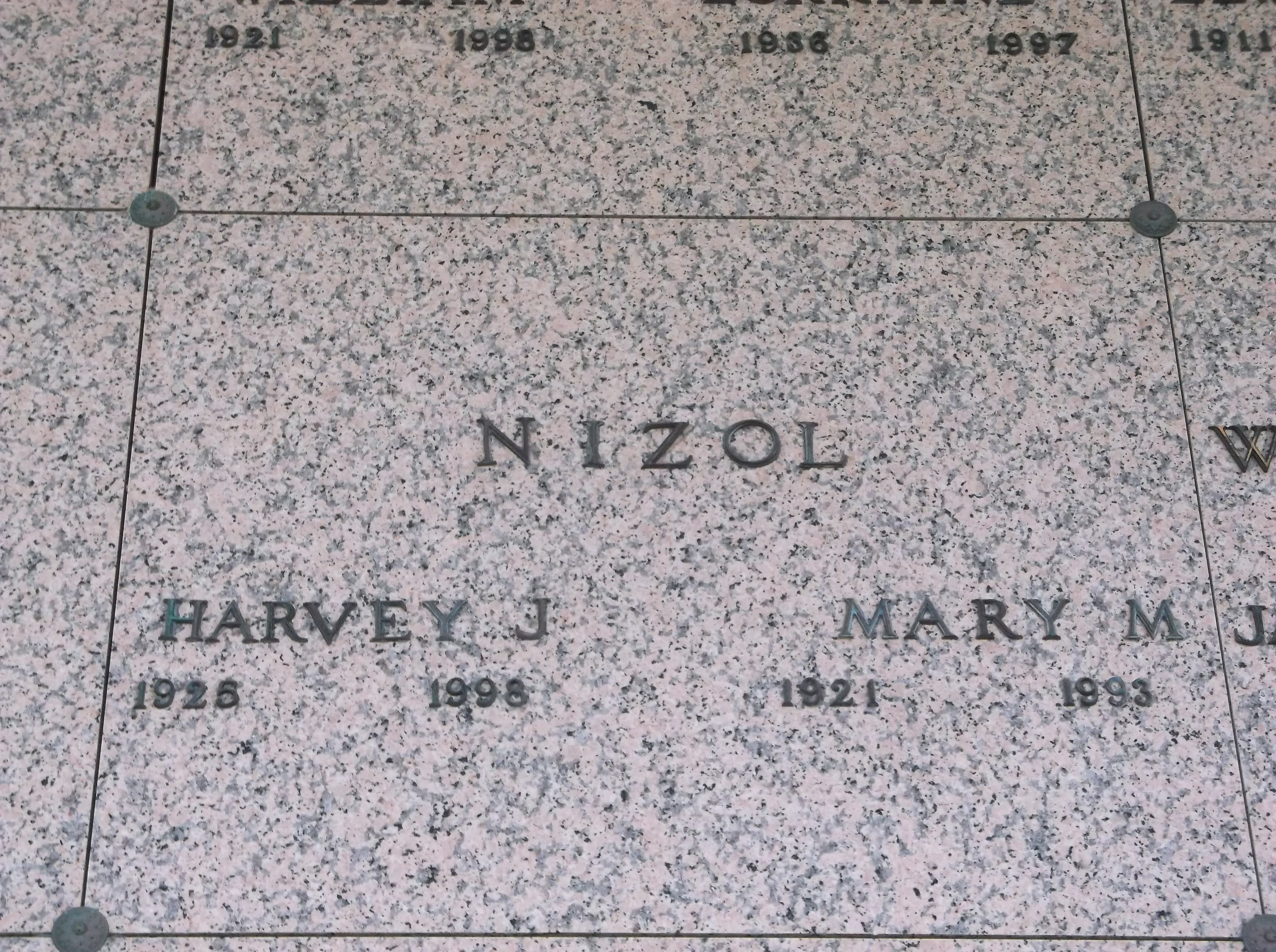 Harvey J Nizol