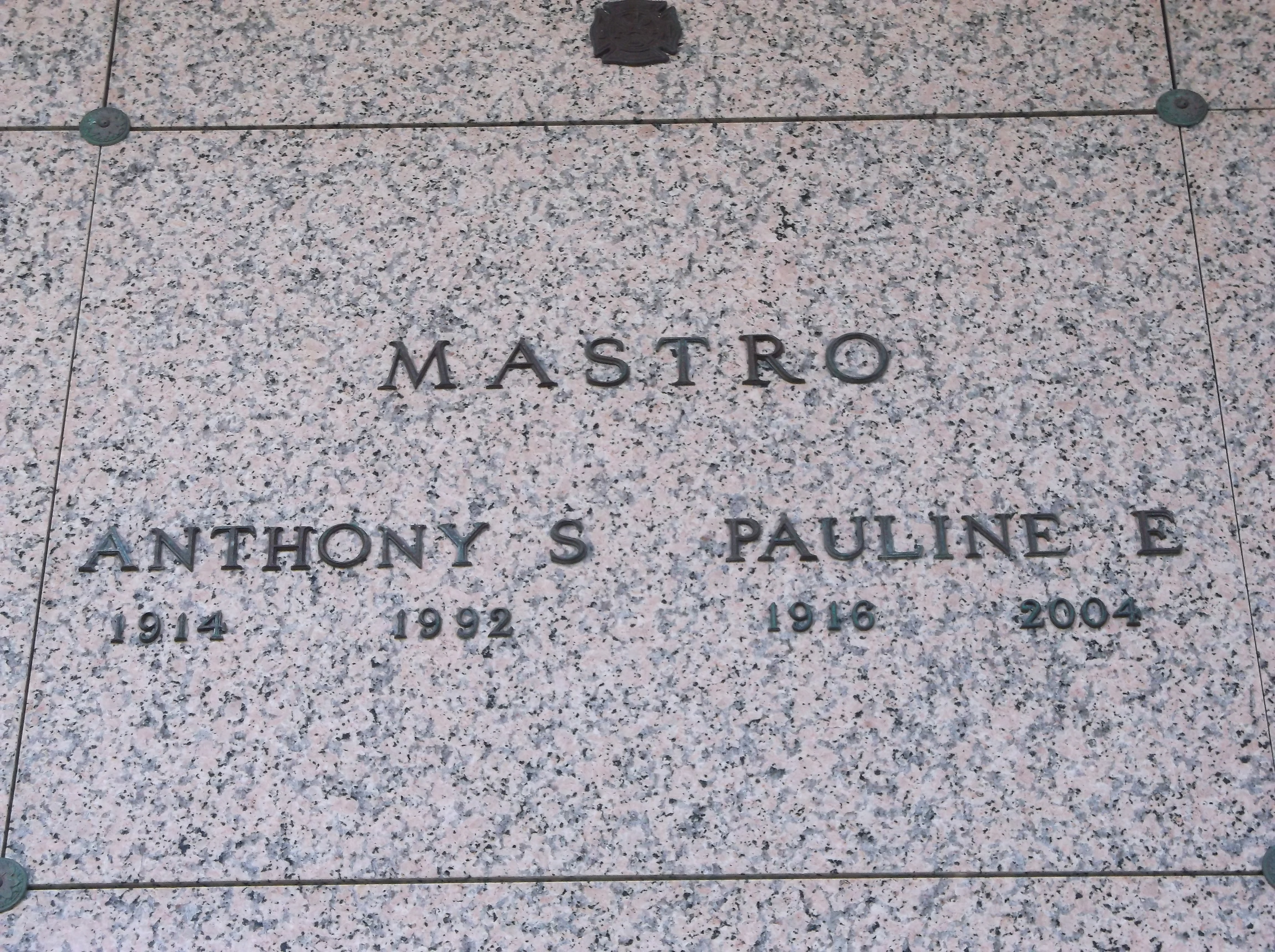 Anthony S Mastro
