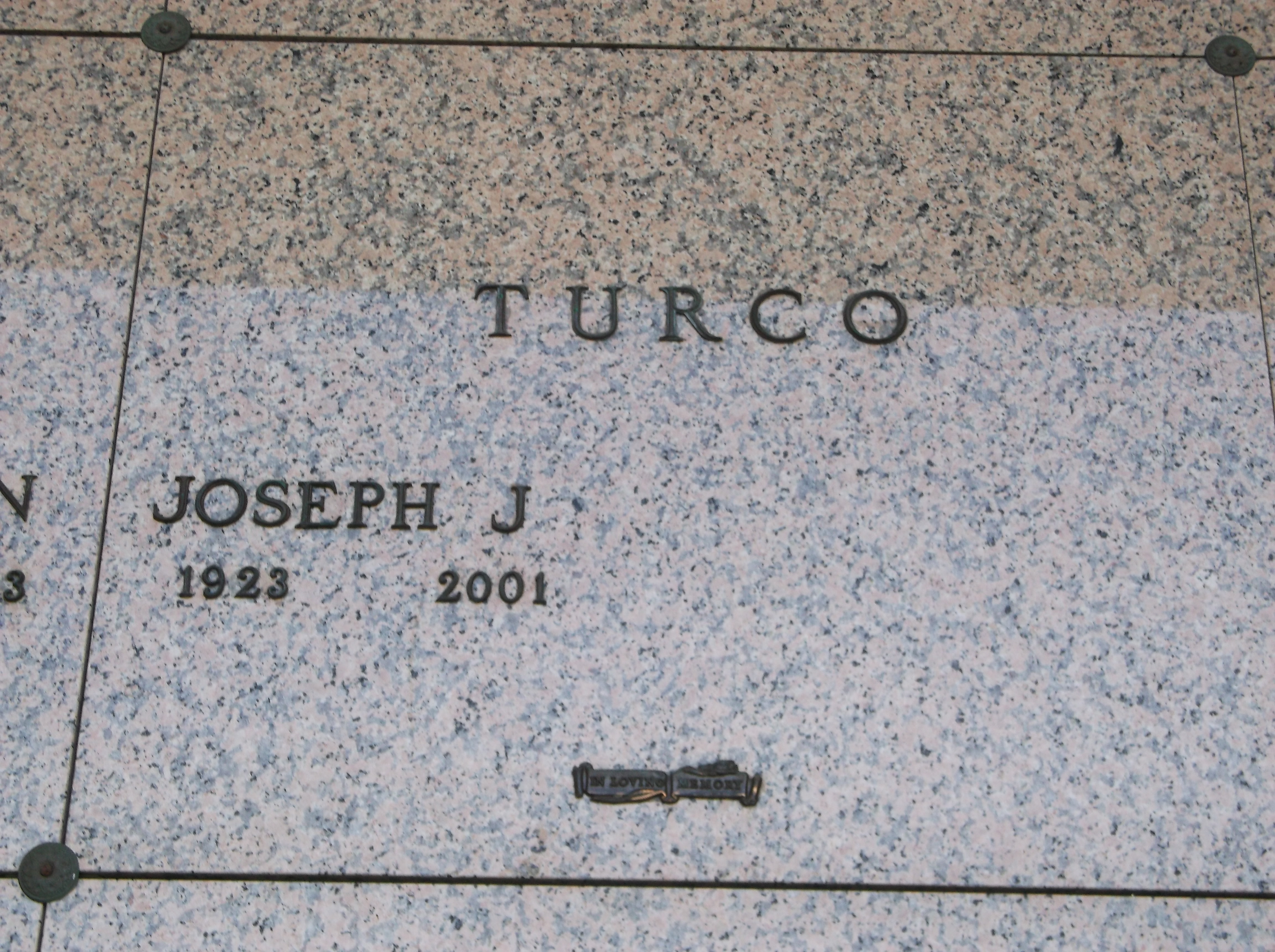 Joseph J Turco