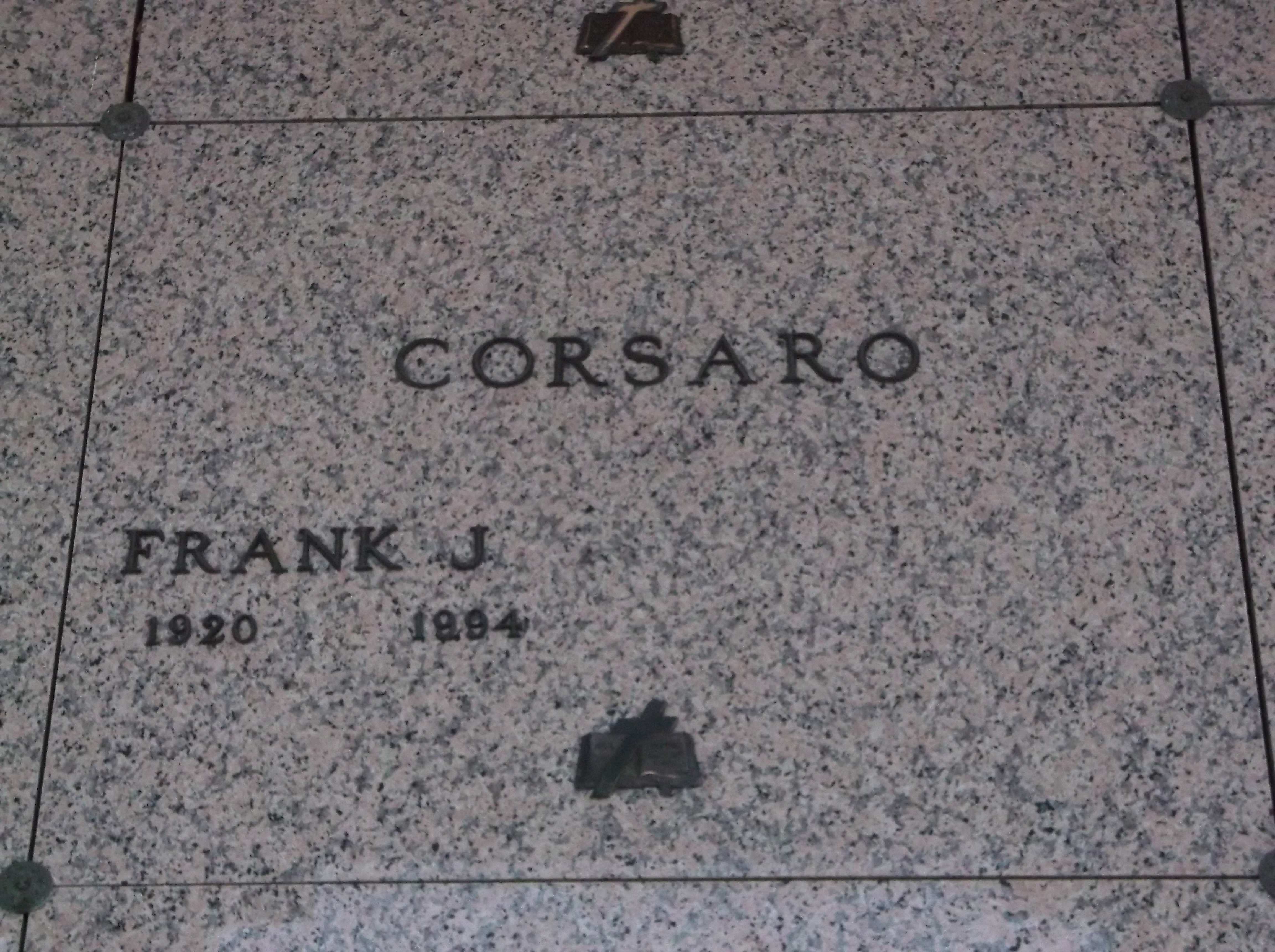 Frank J Corsaro