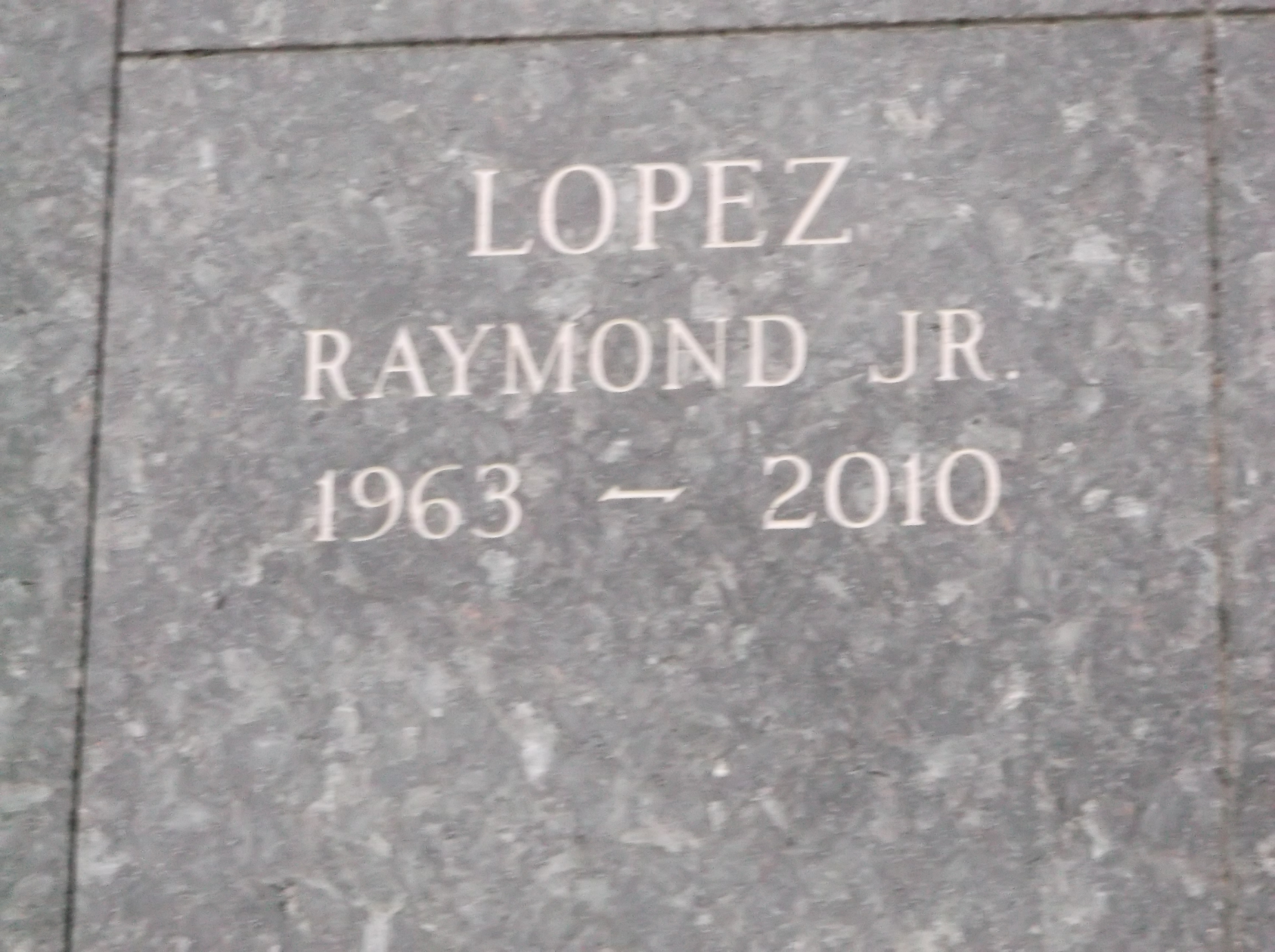 Raymond Lopez, Jr