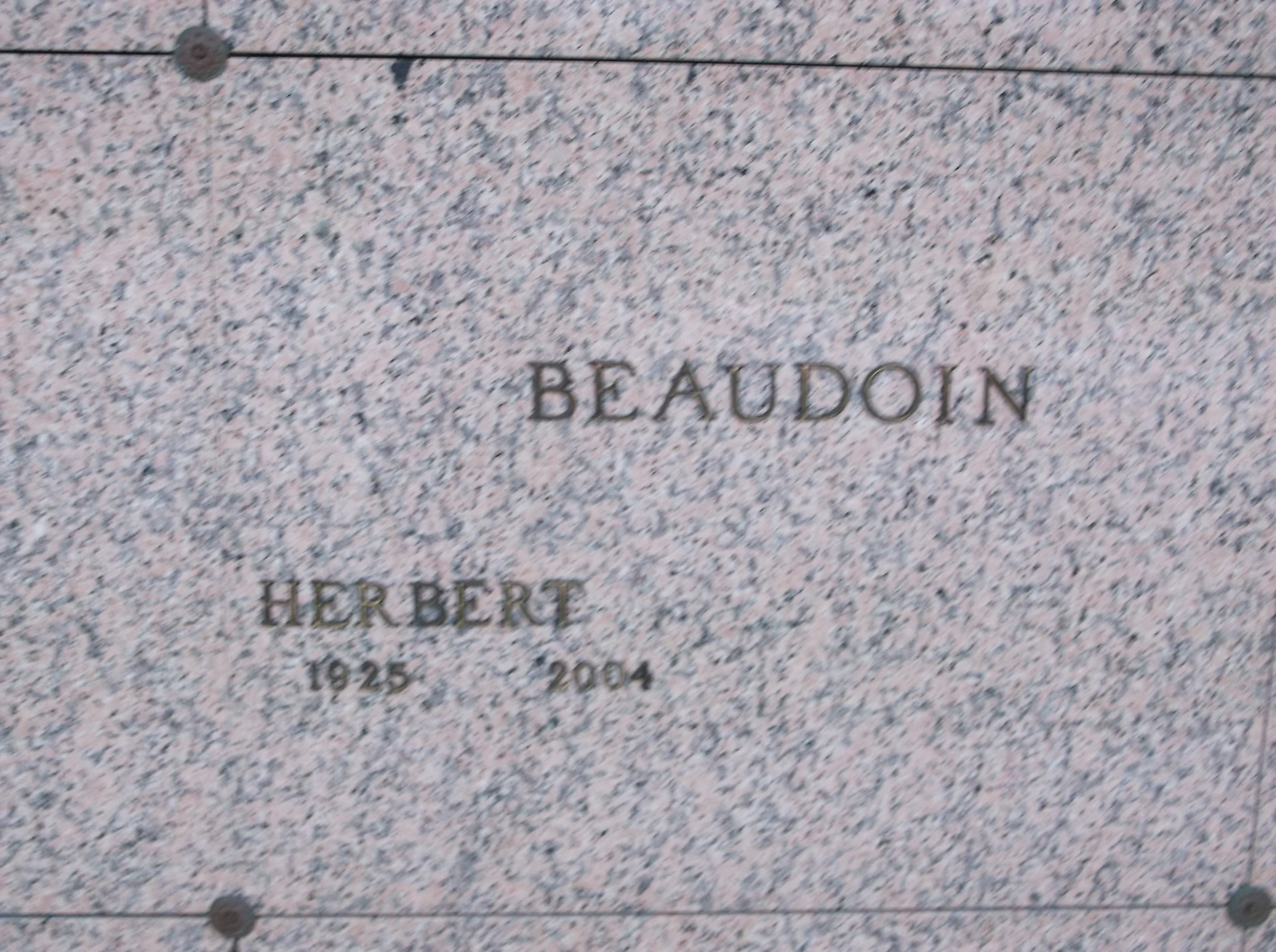 Herbert Beaudoin