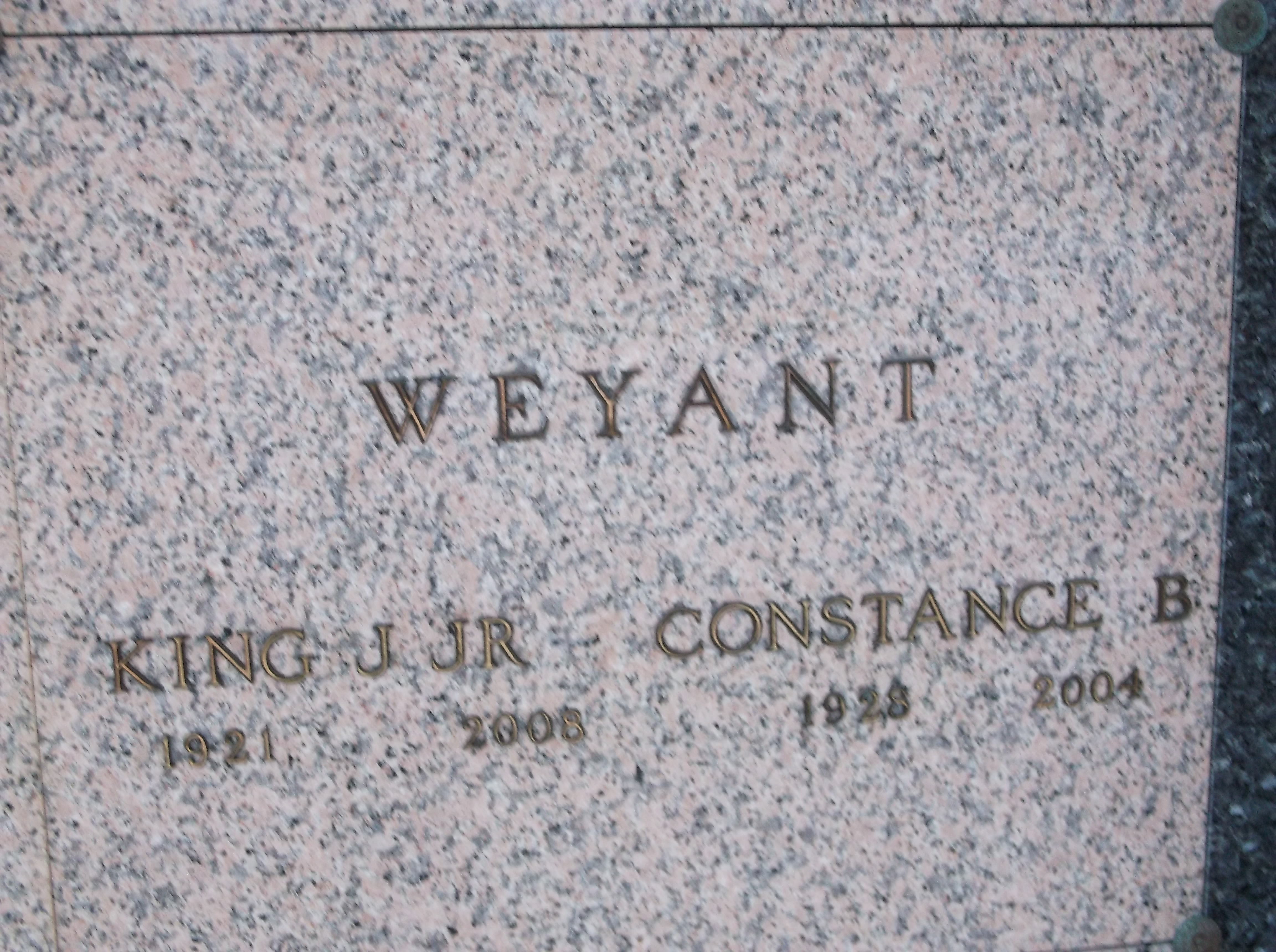 Constance B Weyant
