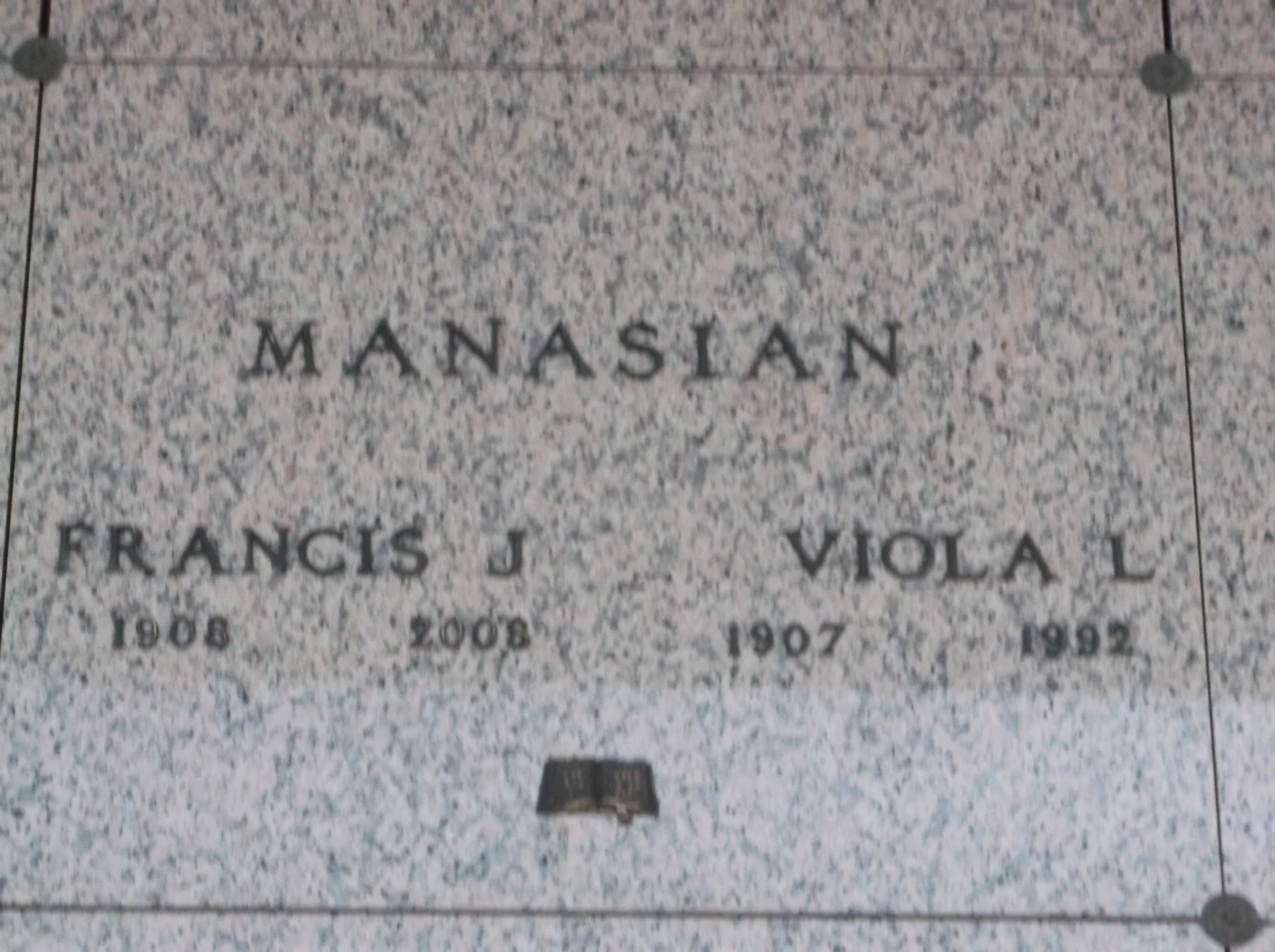 Francis J Manasian
