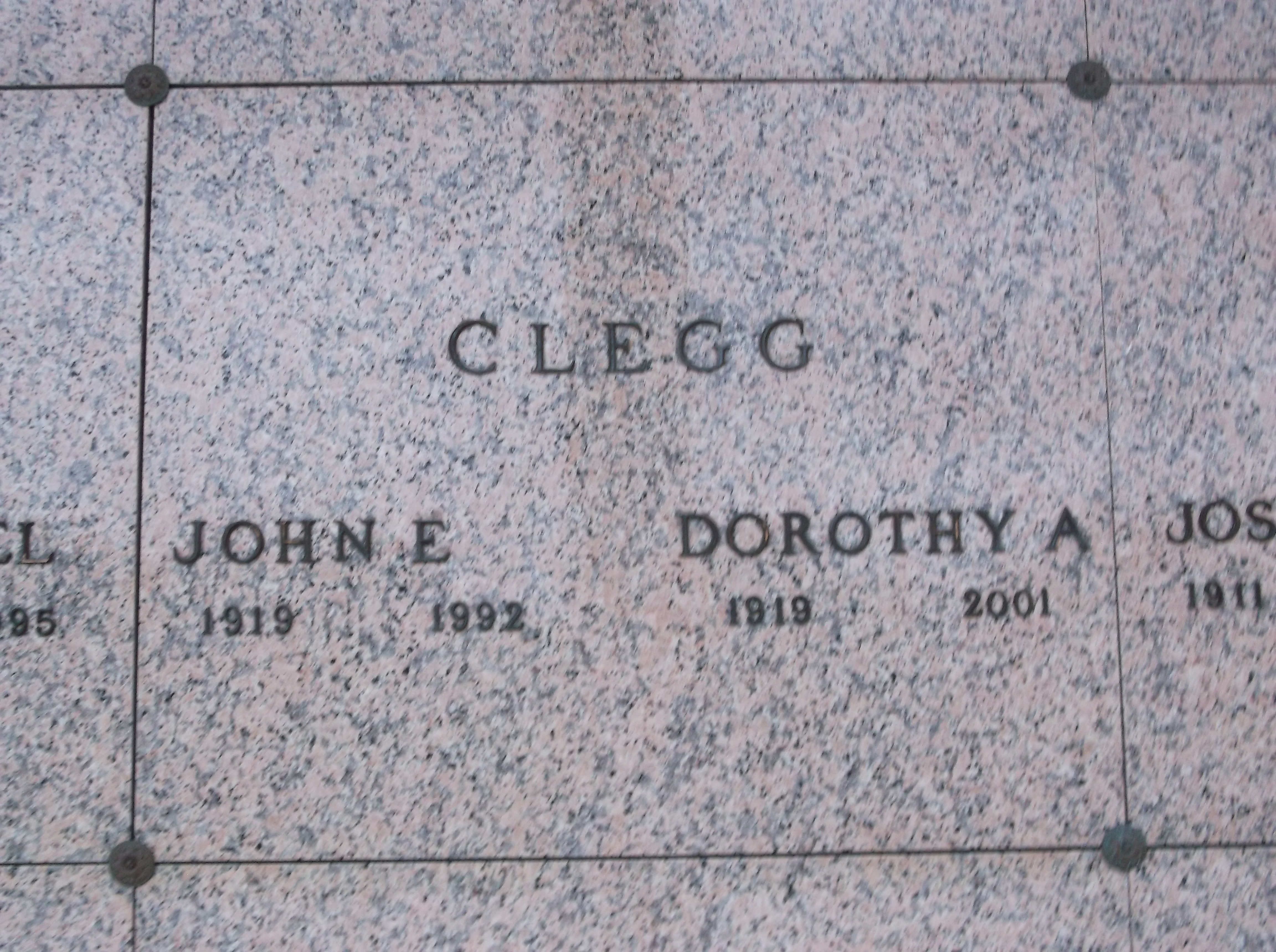 Dorothy A Clegg