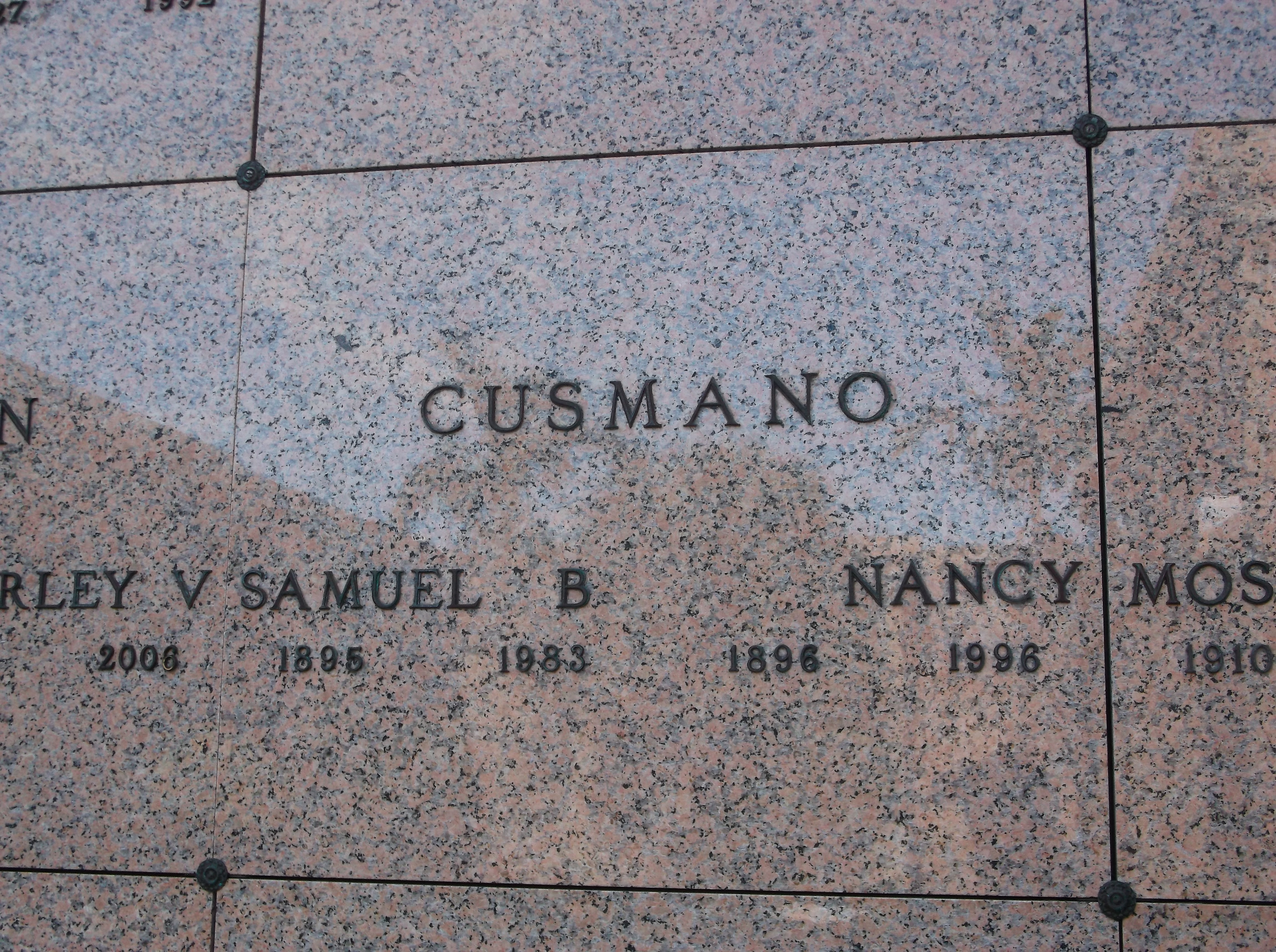 Samuel B Cusmano