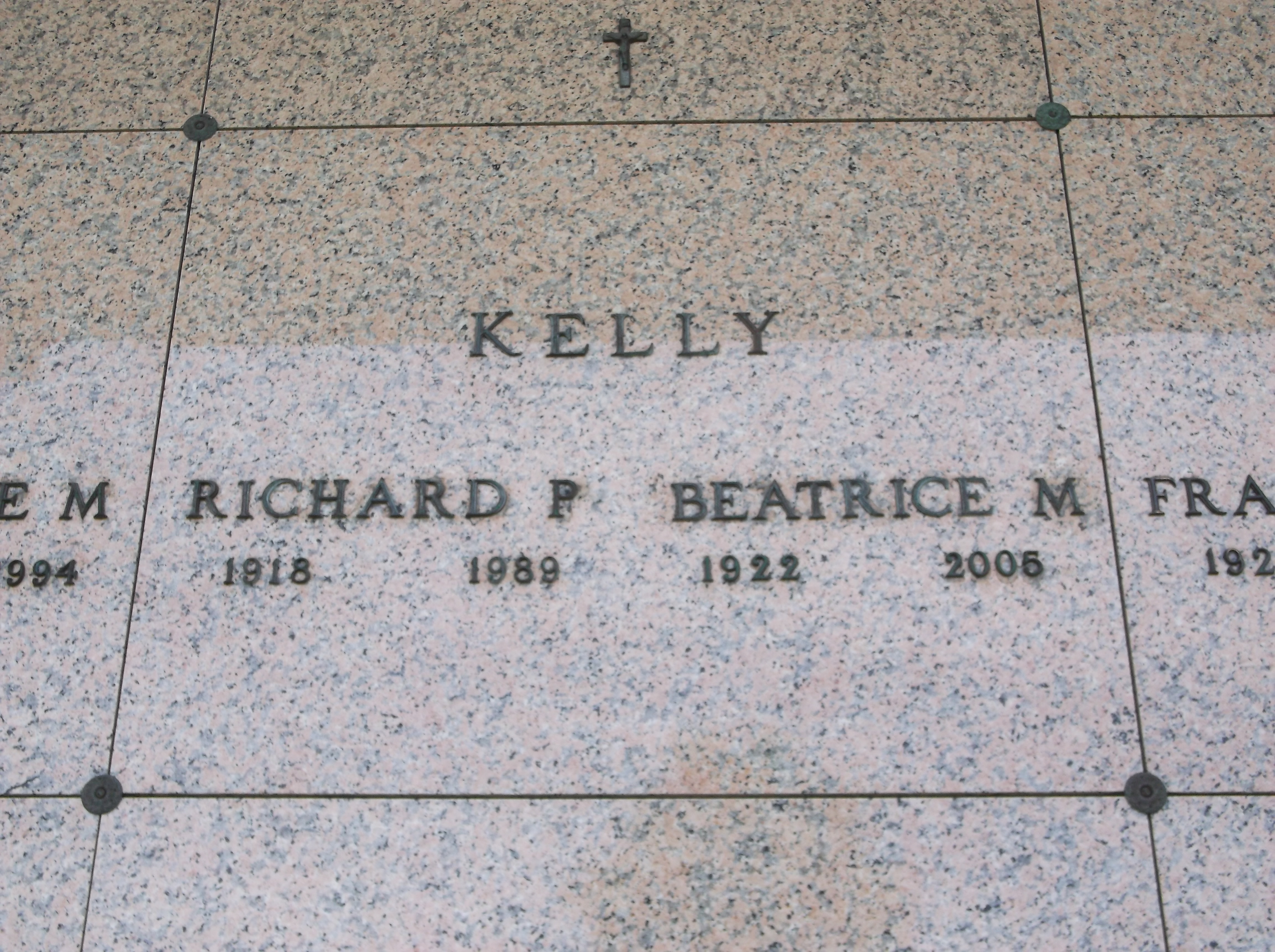 Beatrice M Kelly