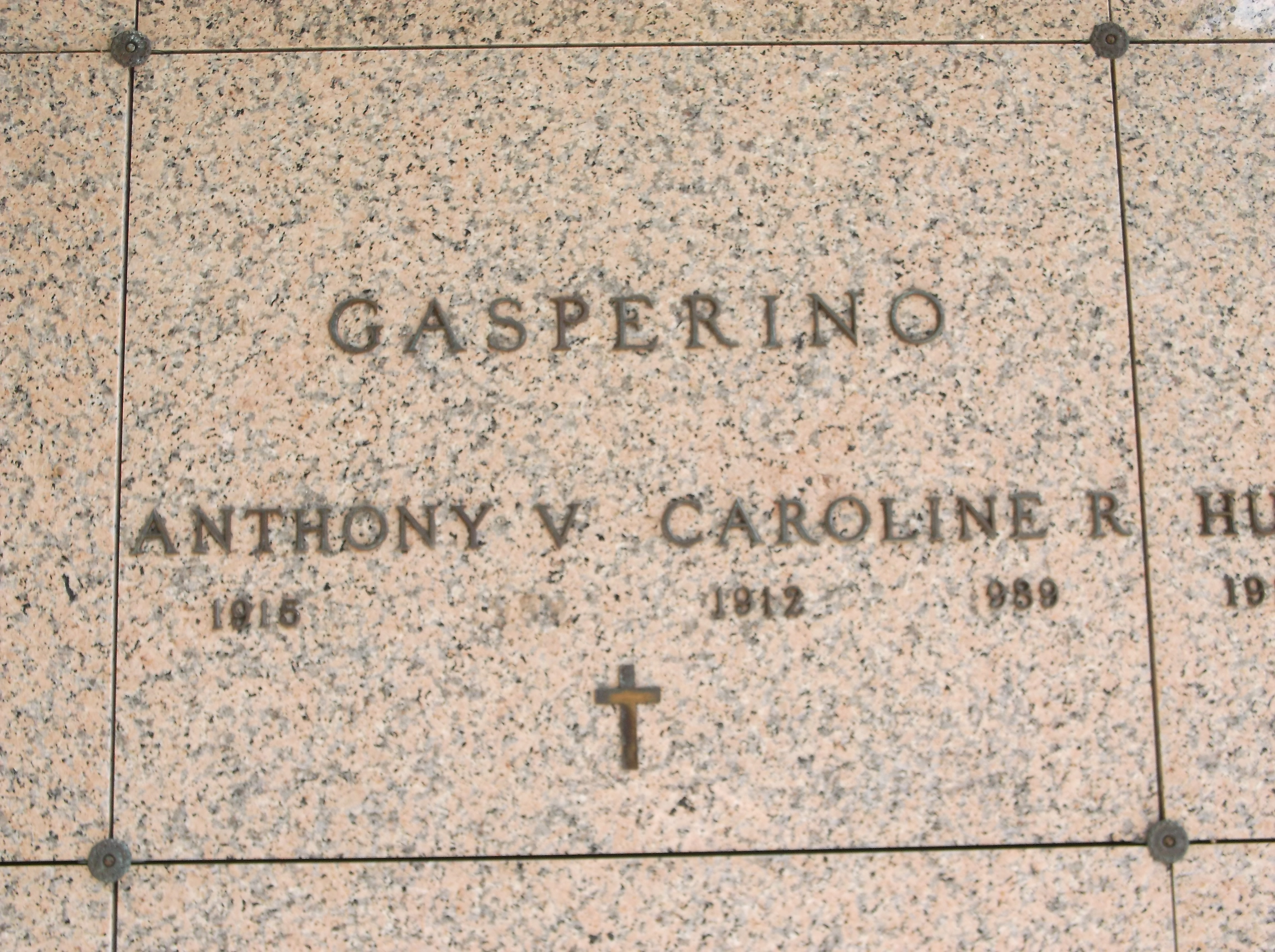 Anthony V Gasperino