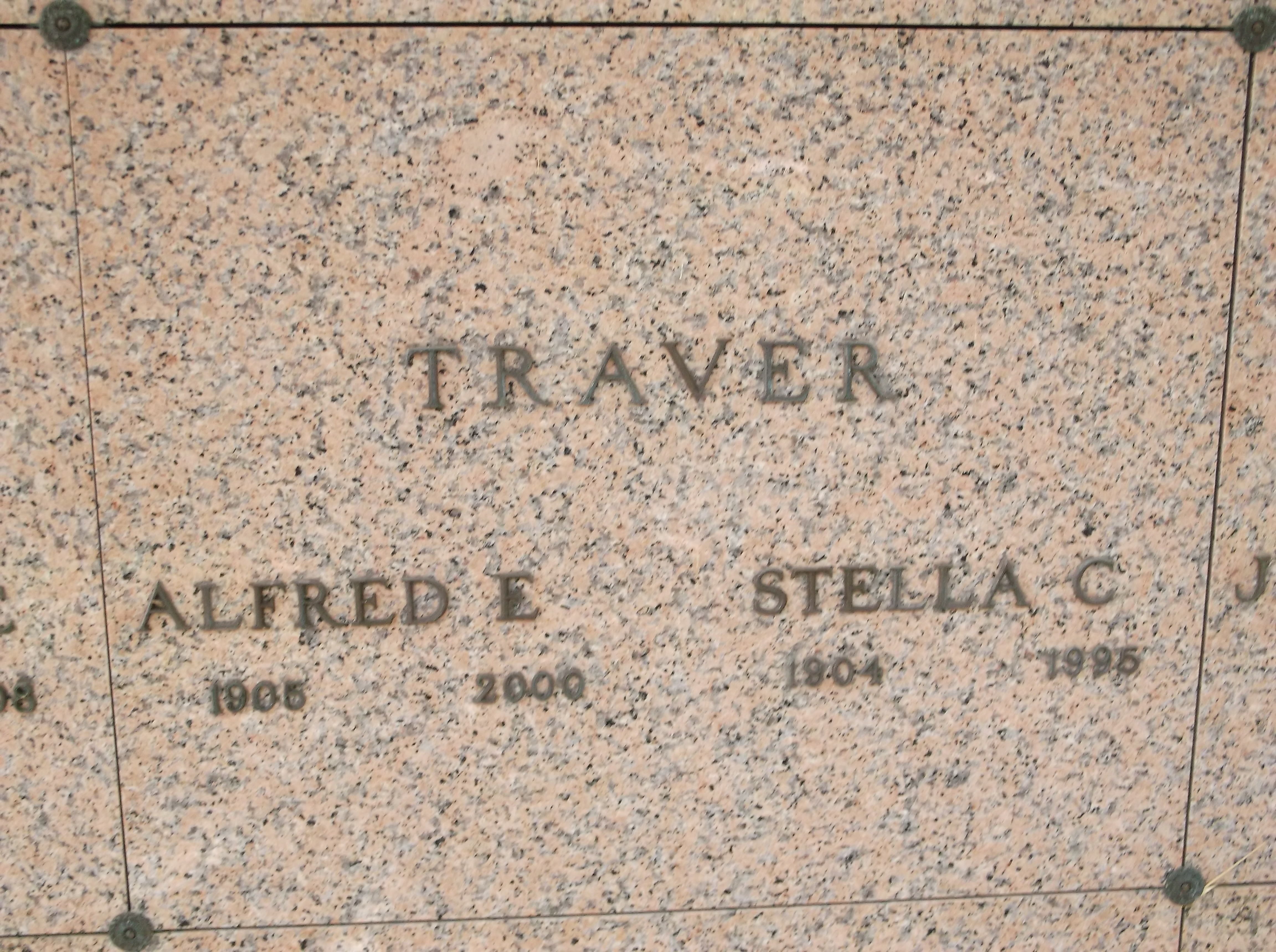 Alfred E Traver