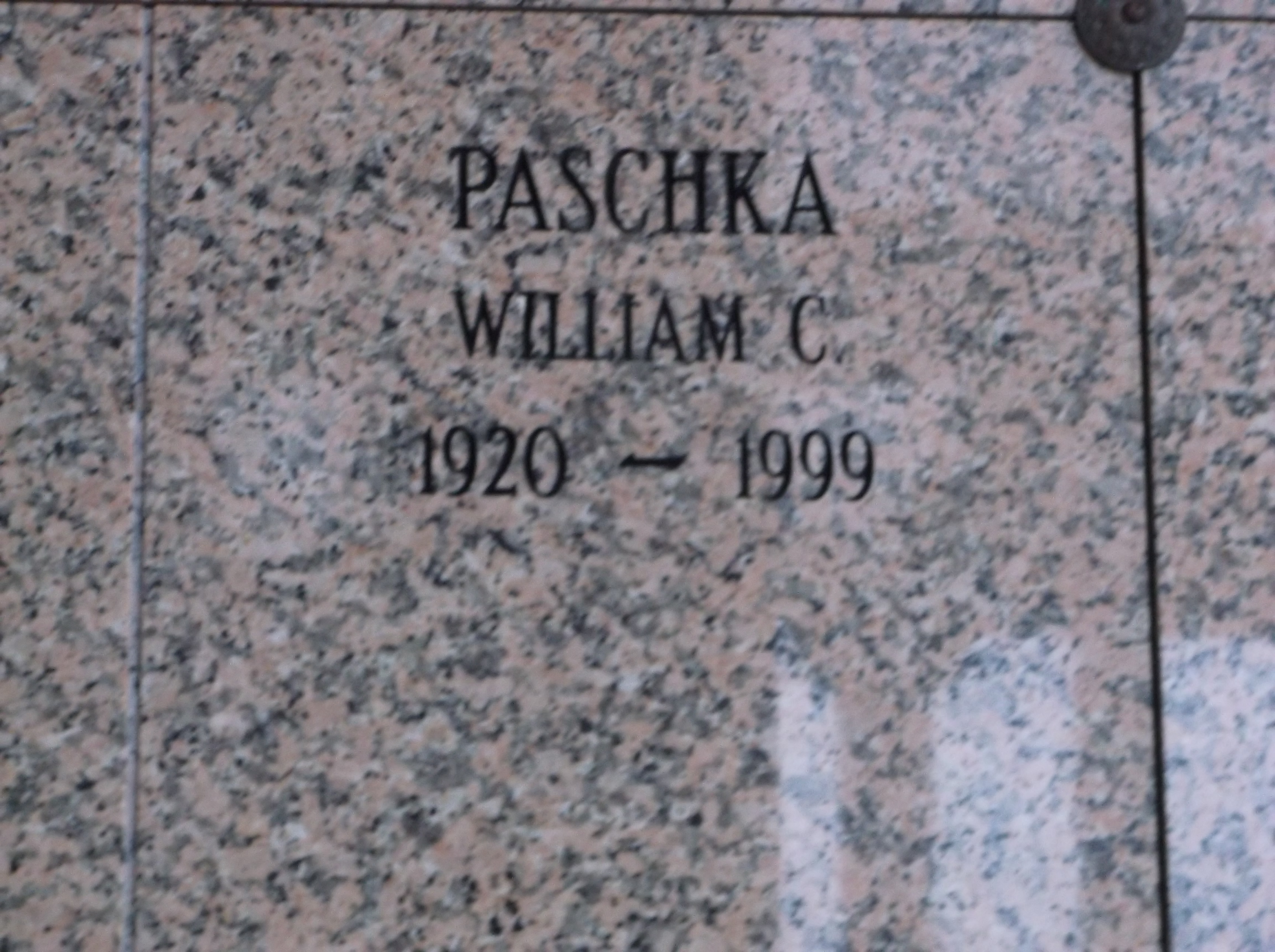 William C Paschka