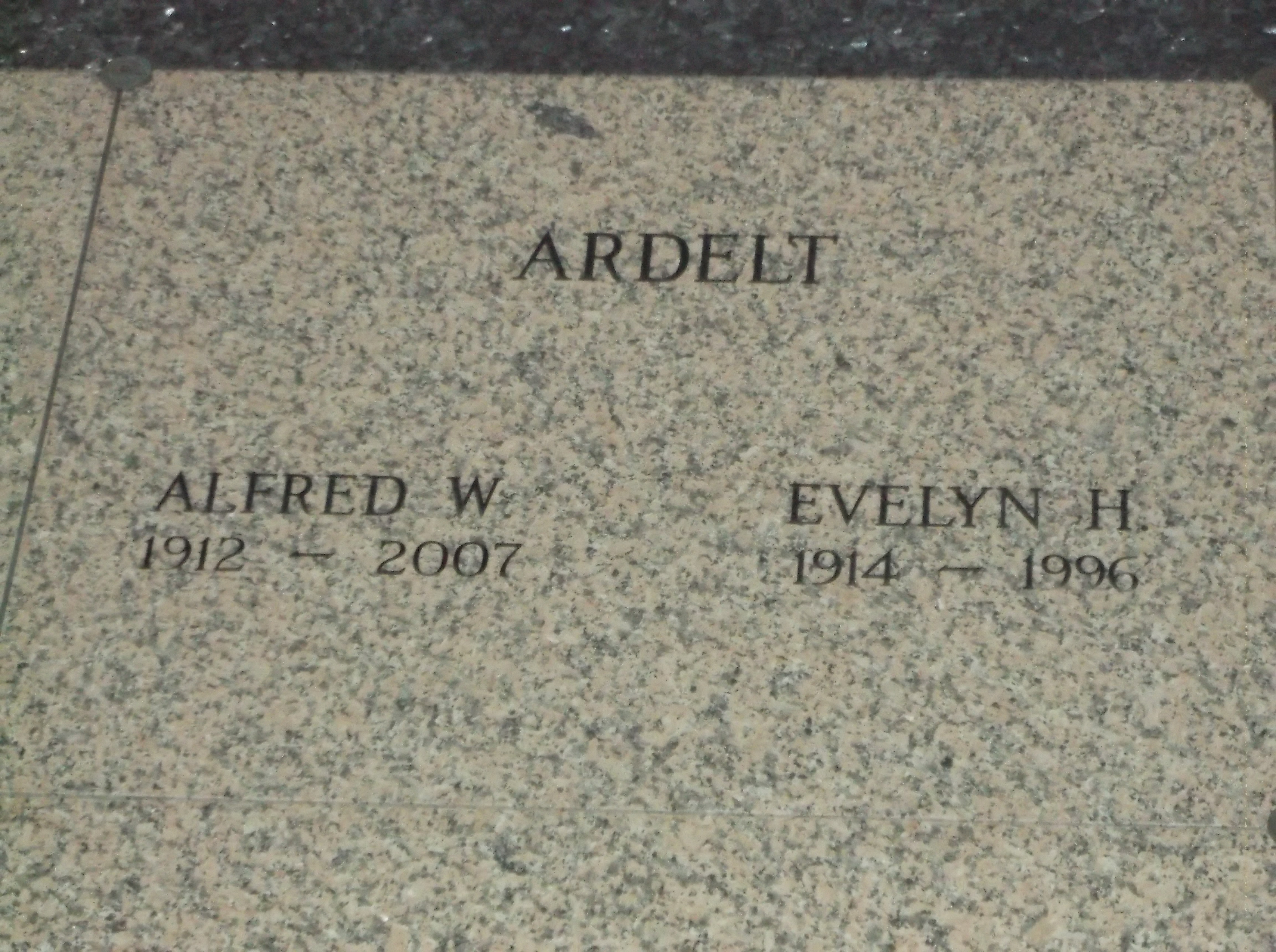 Evelyn H Ardelt