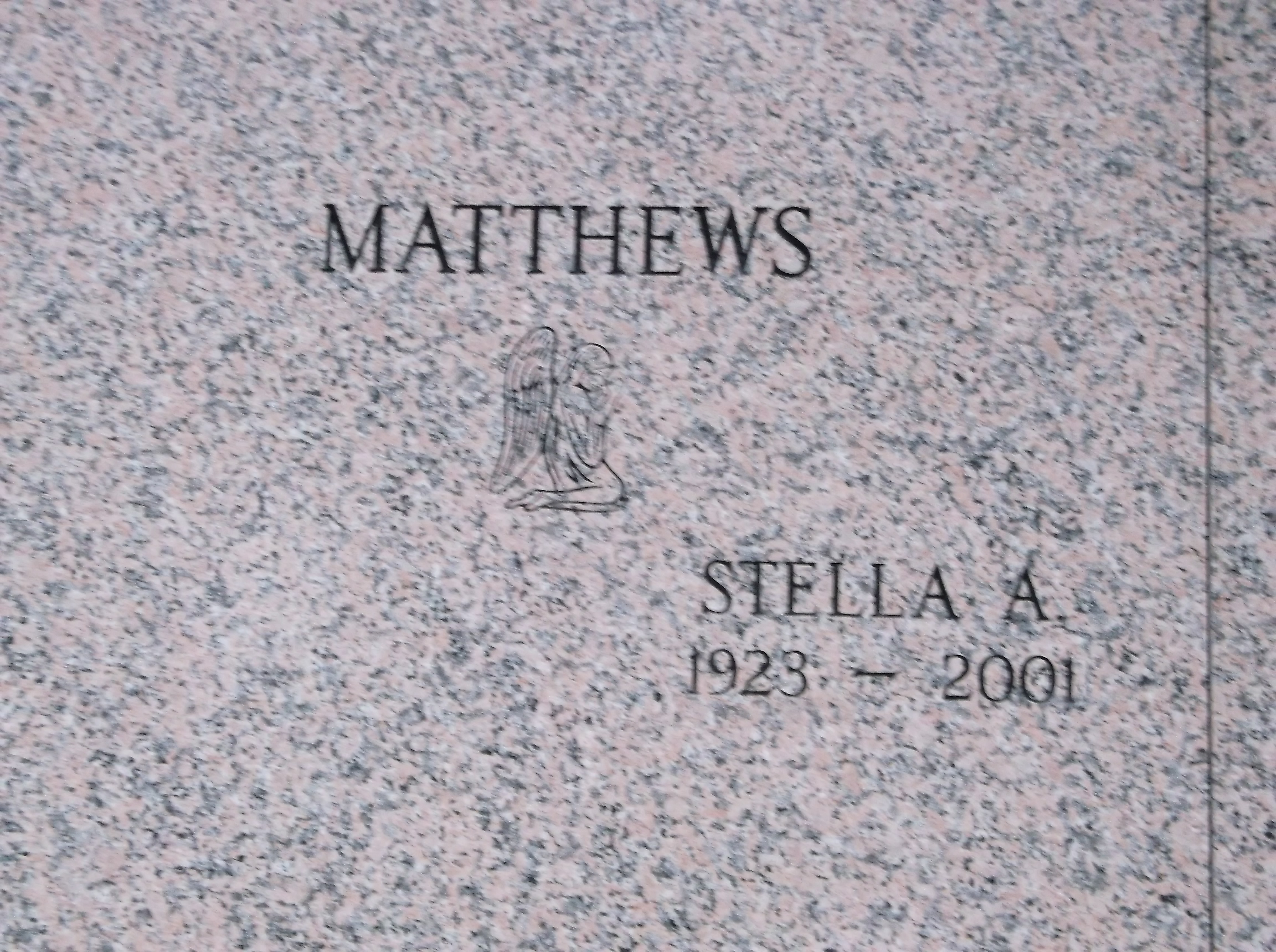 Stella A Matthews