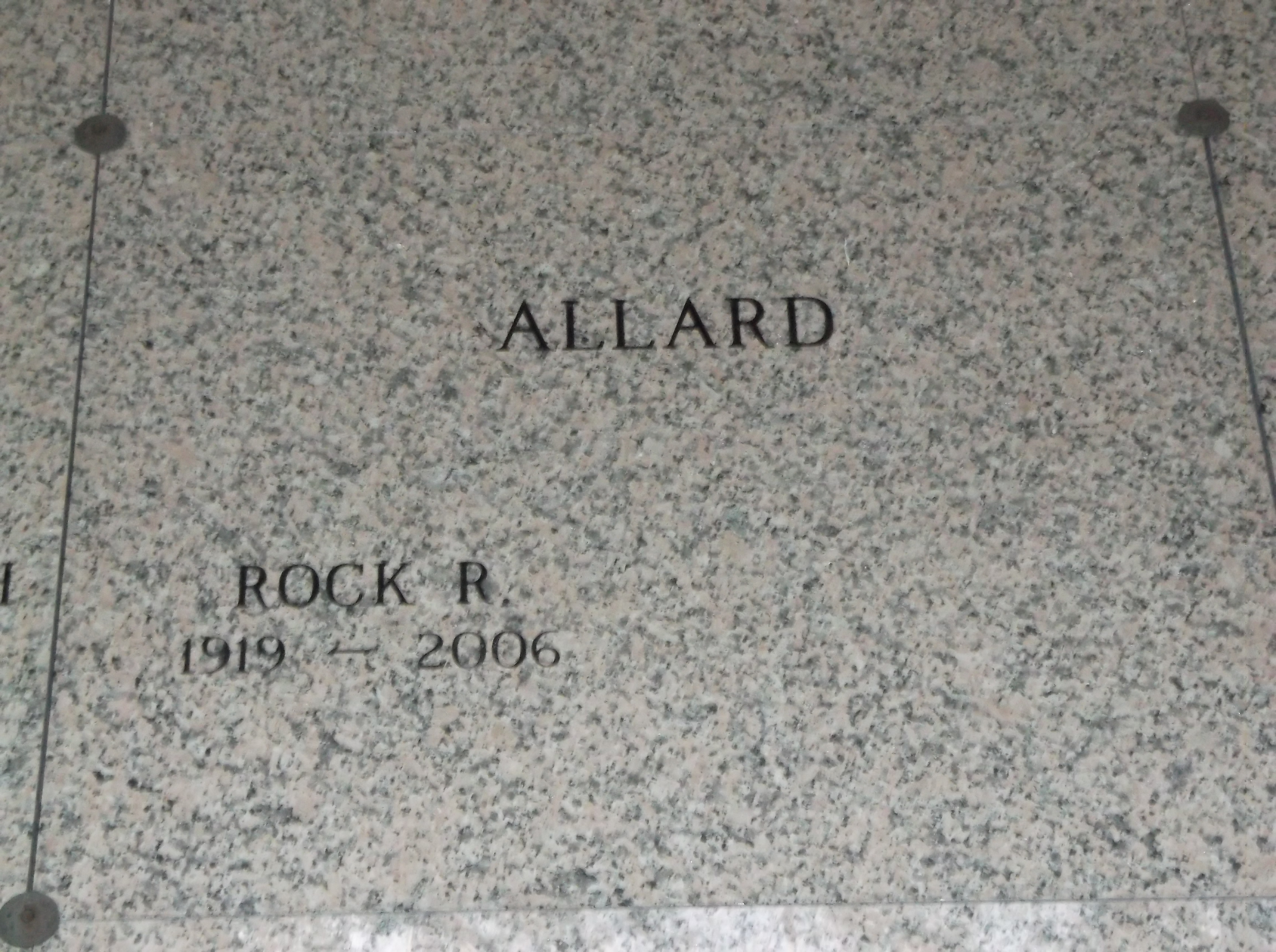 Rock R Allard
