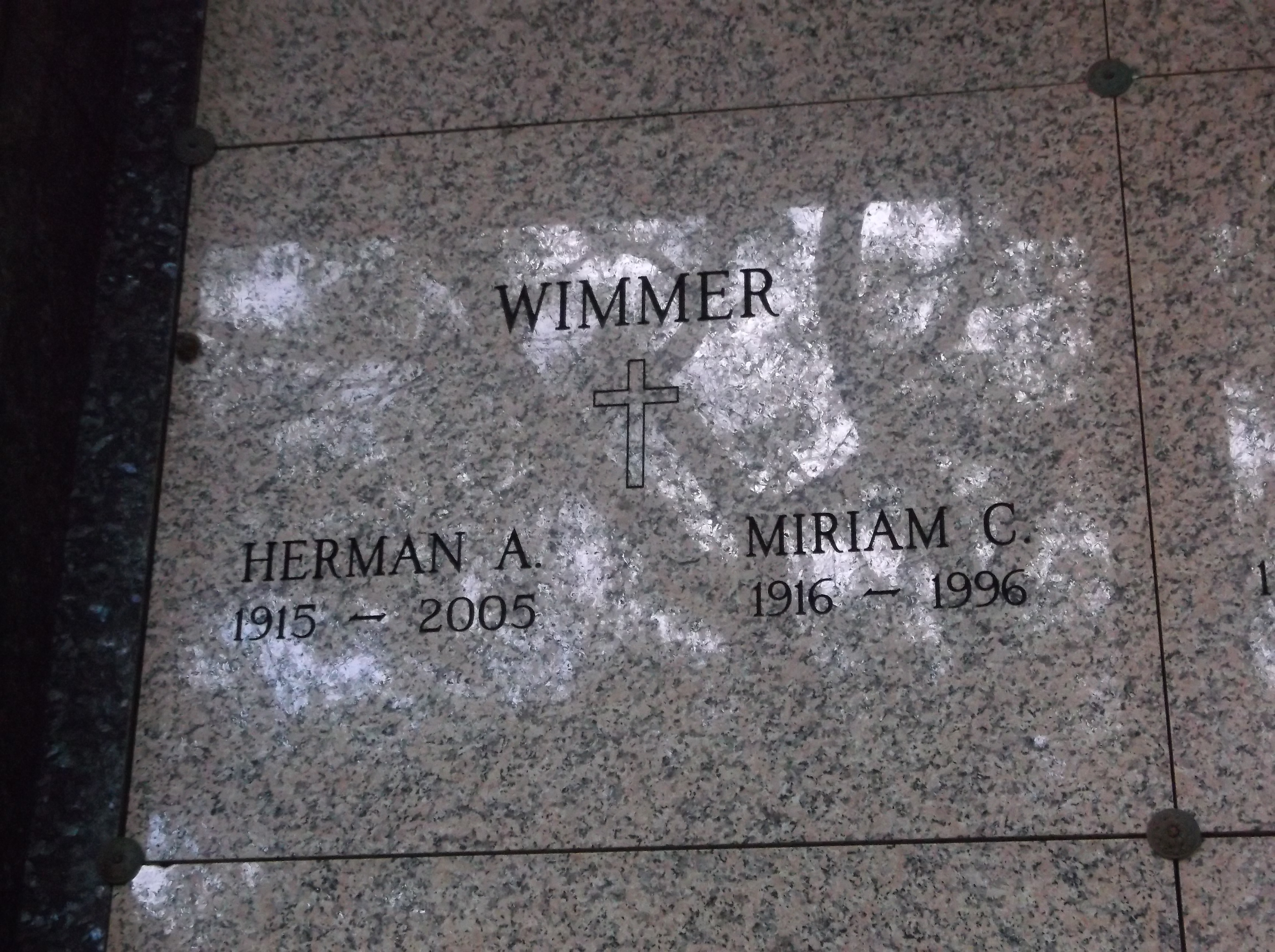Miriam C Wimmer