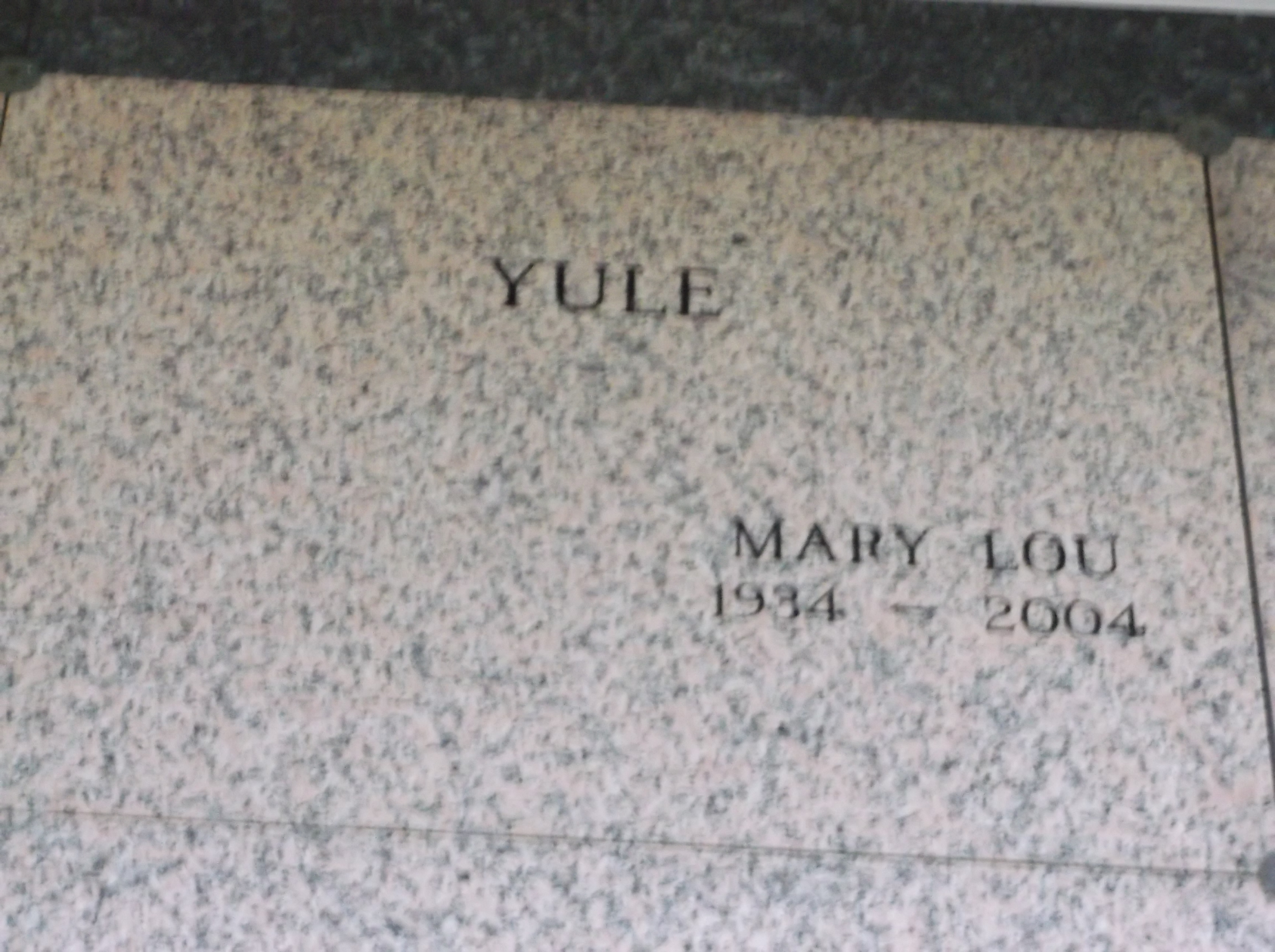 Mary Lou Yule