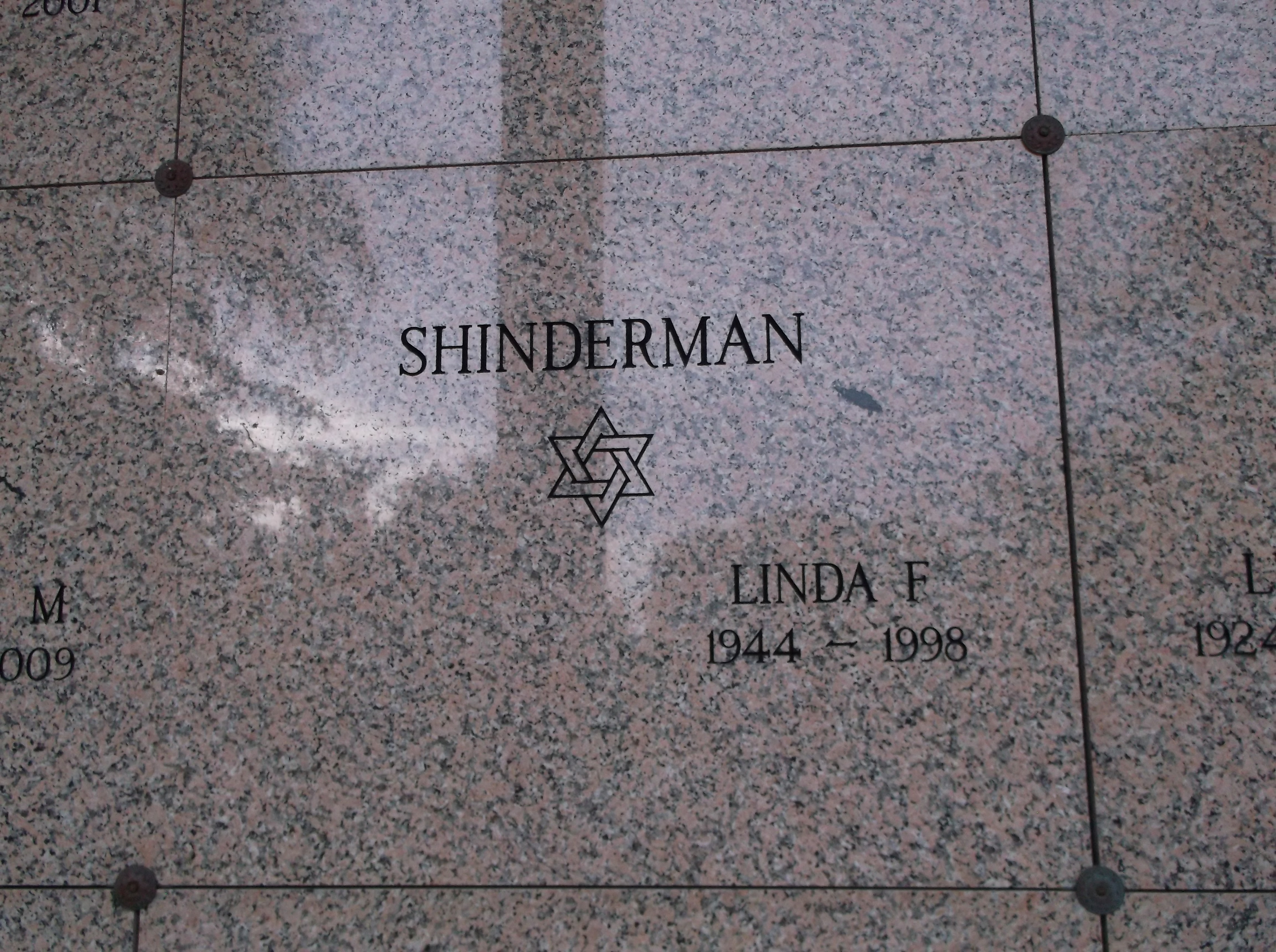 Linda F Shinderman