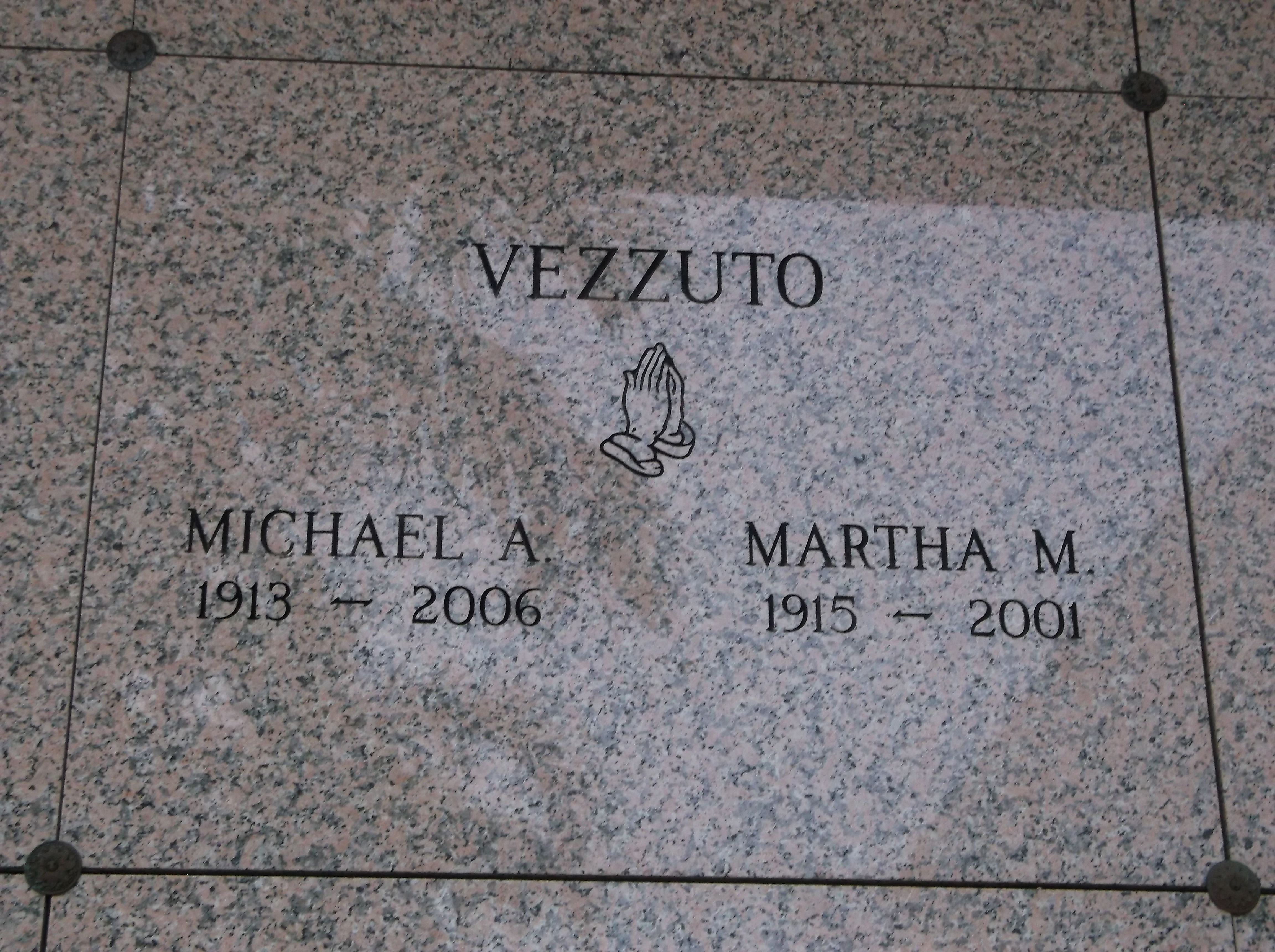 Michael A Vezzuto