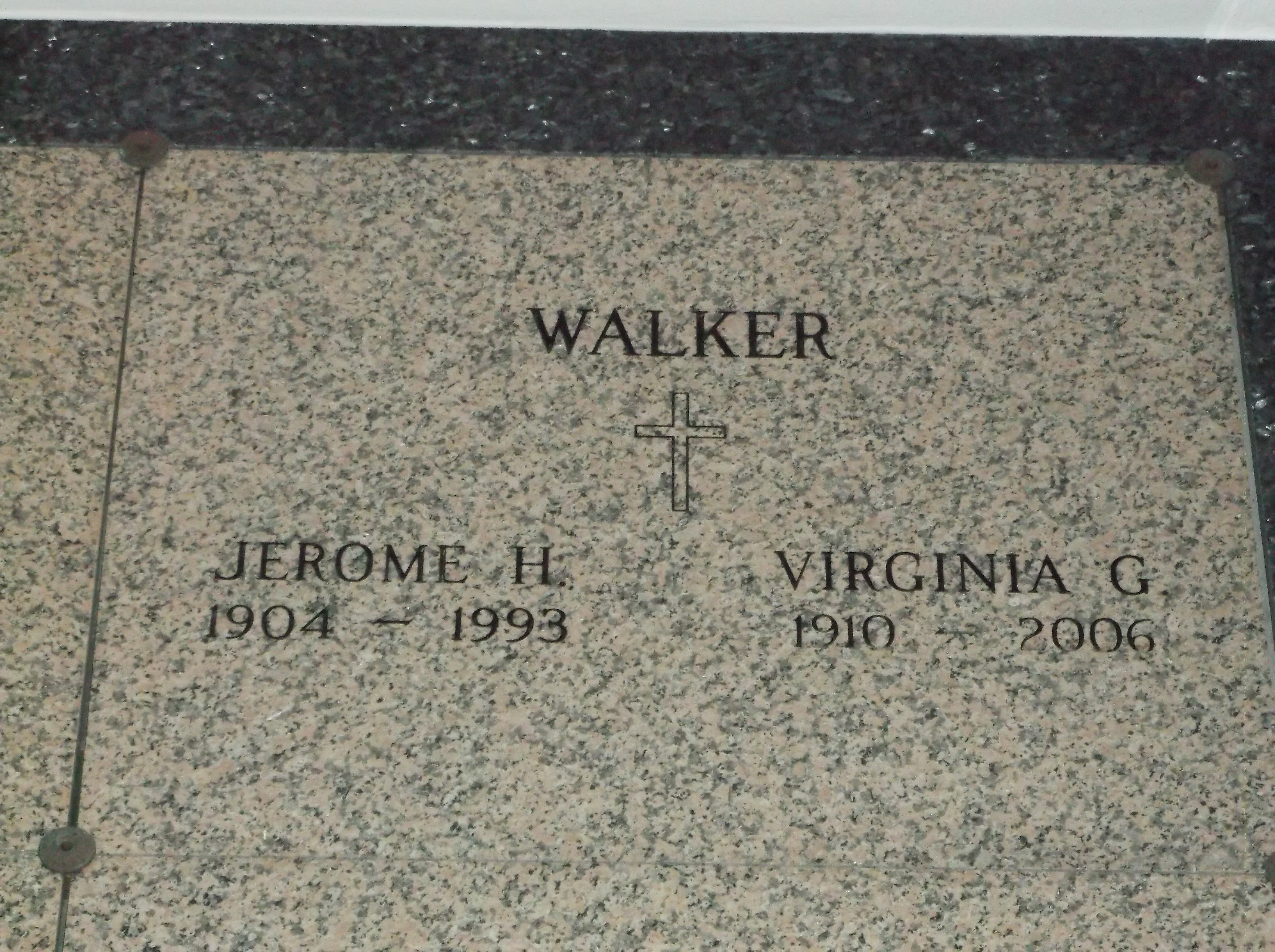 Virginia G Walker