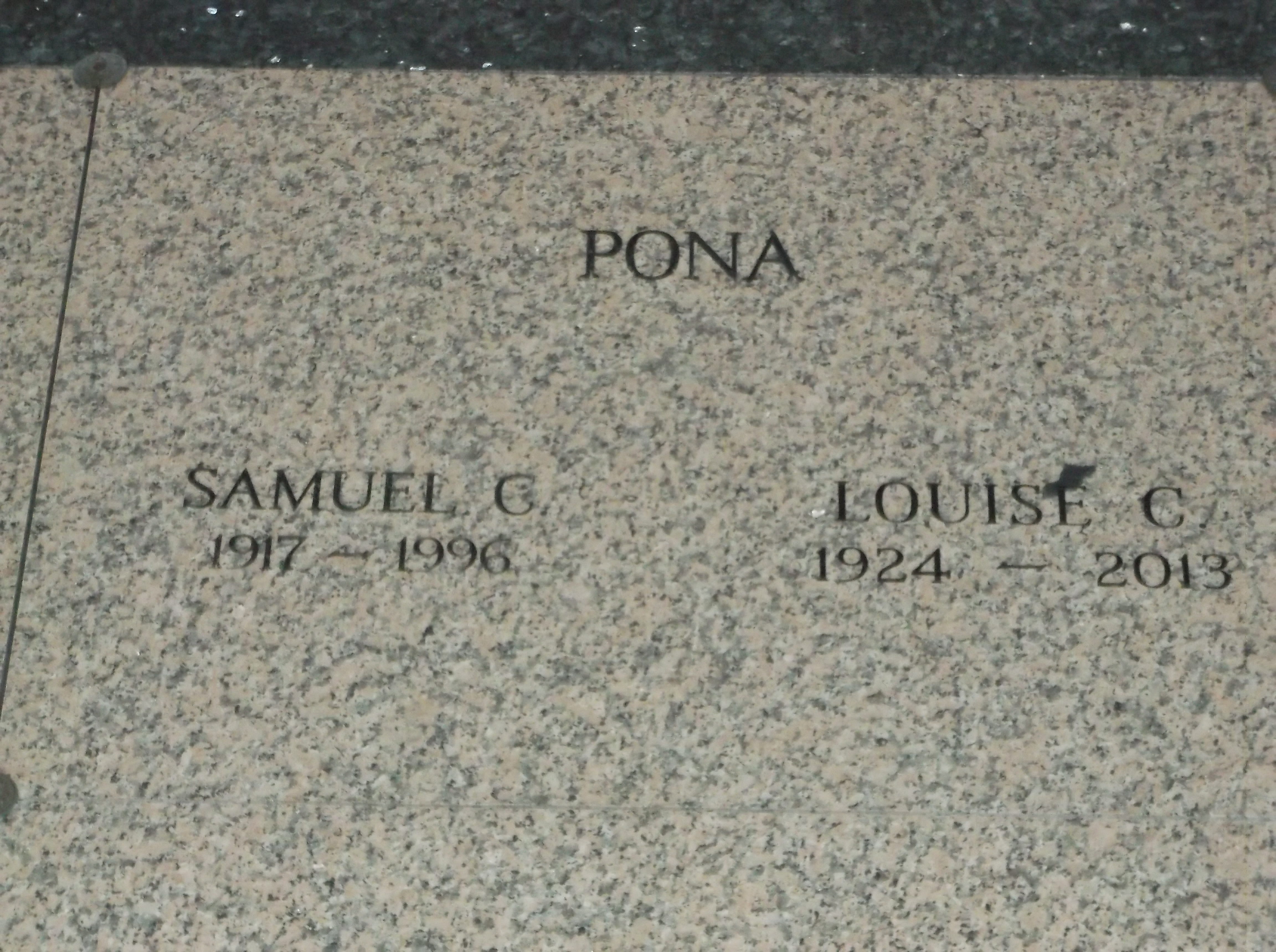 Samuel C Pona