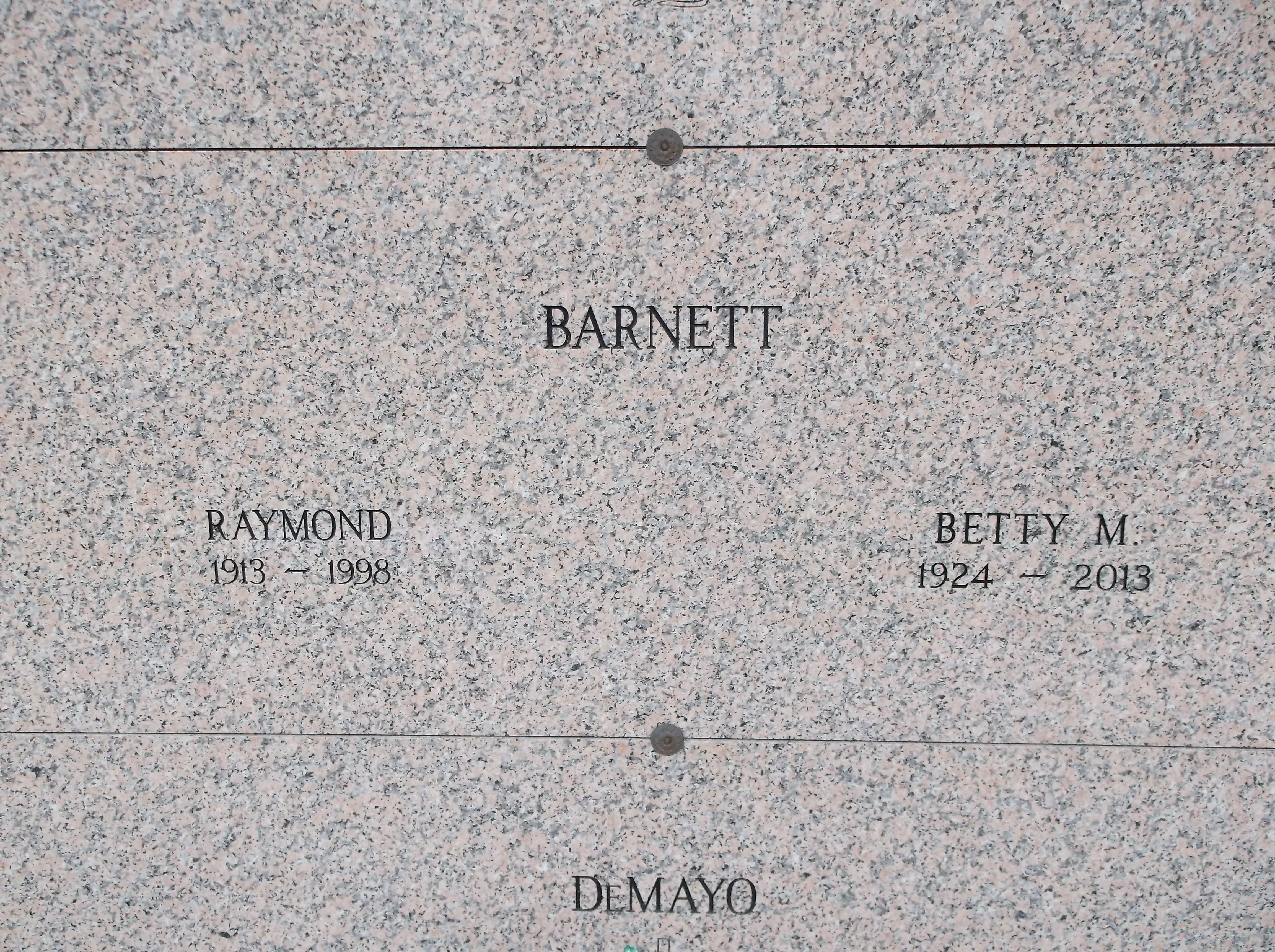 Raymond Barnett