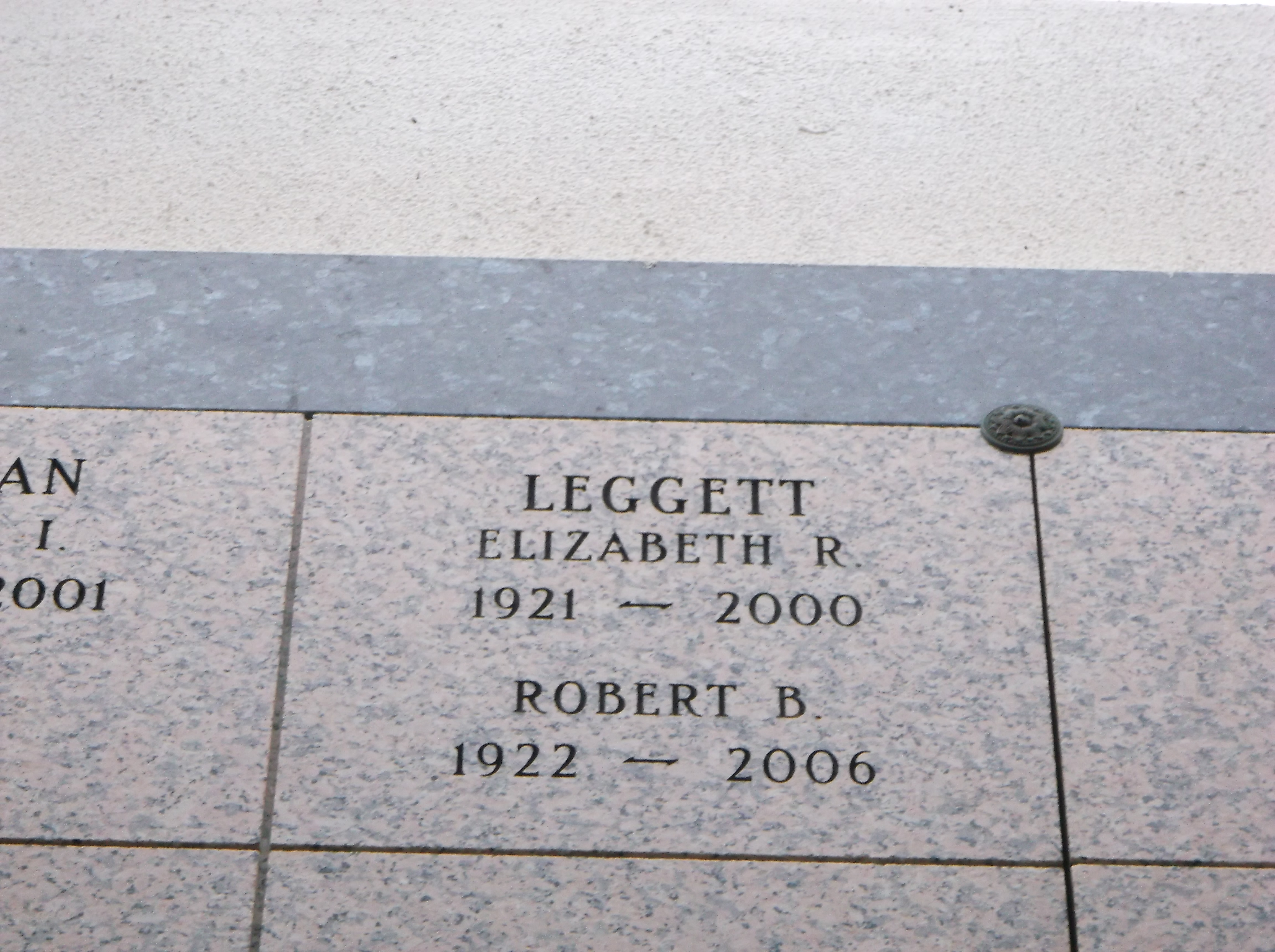 Robert B Leggett