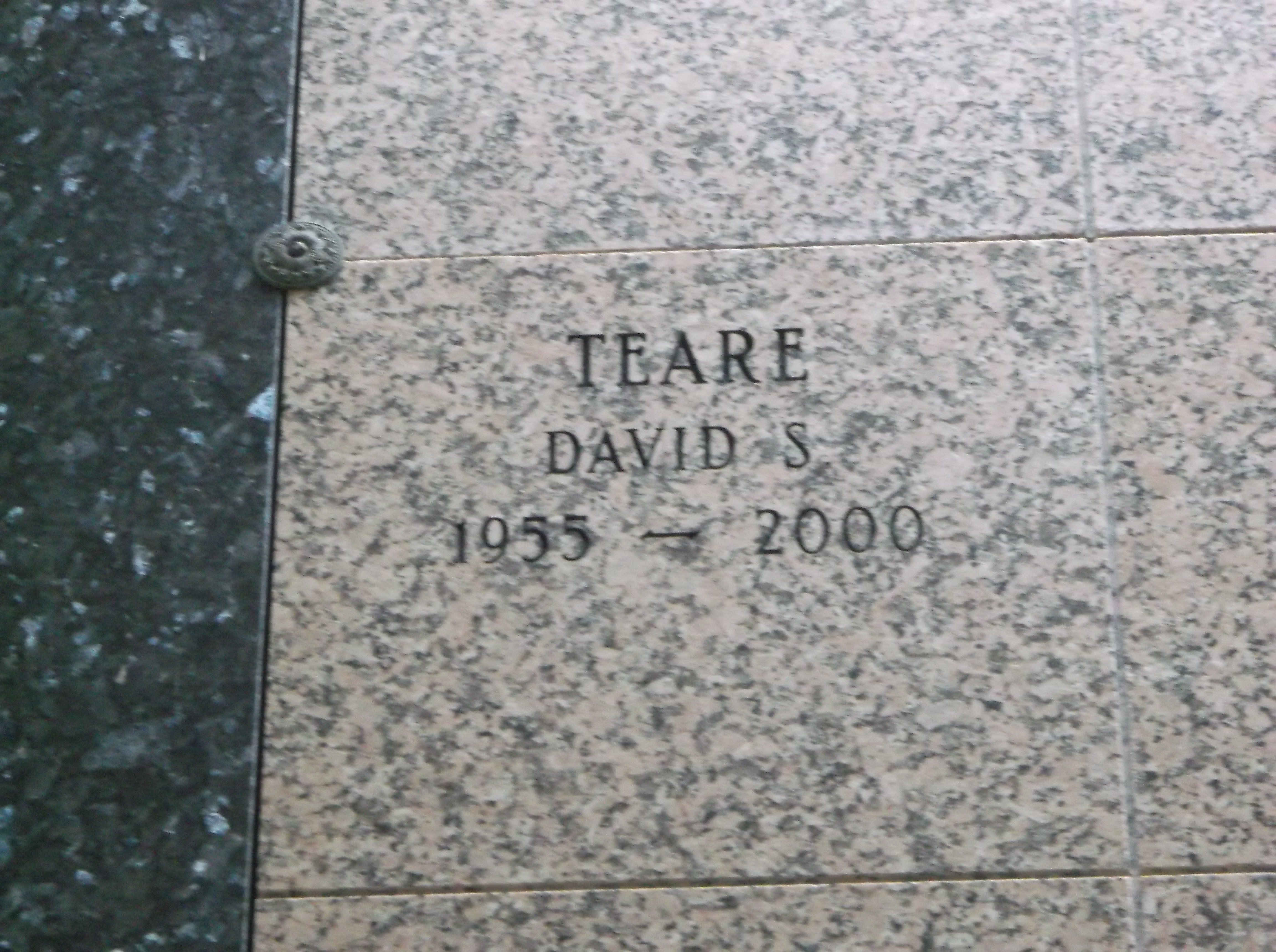 David S Teare