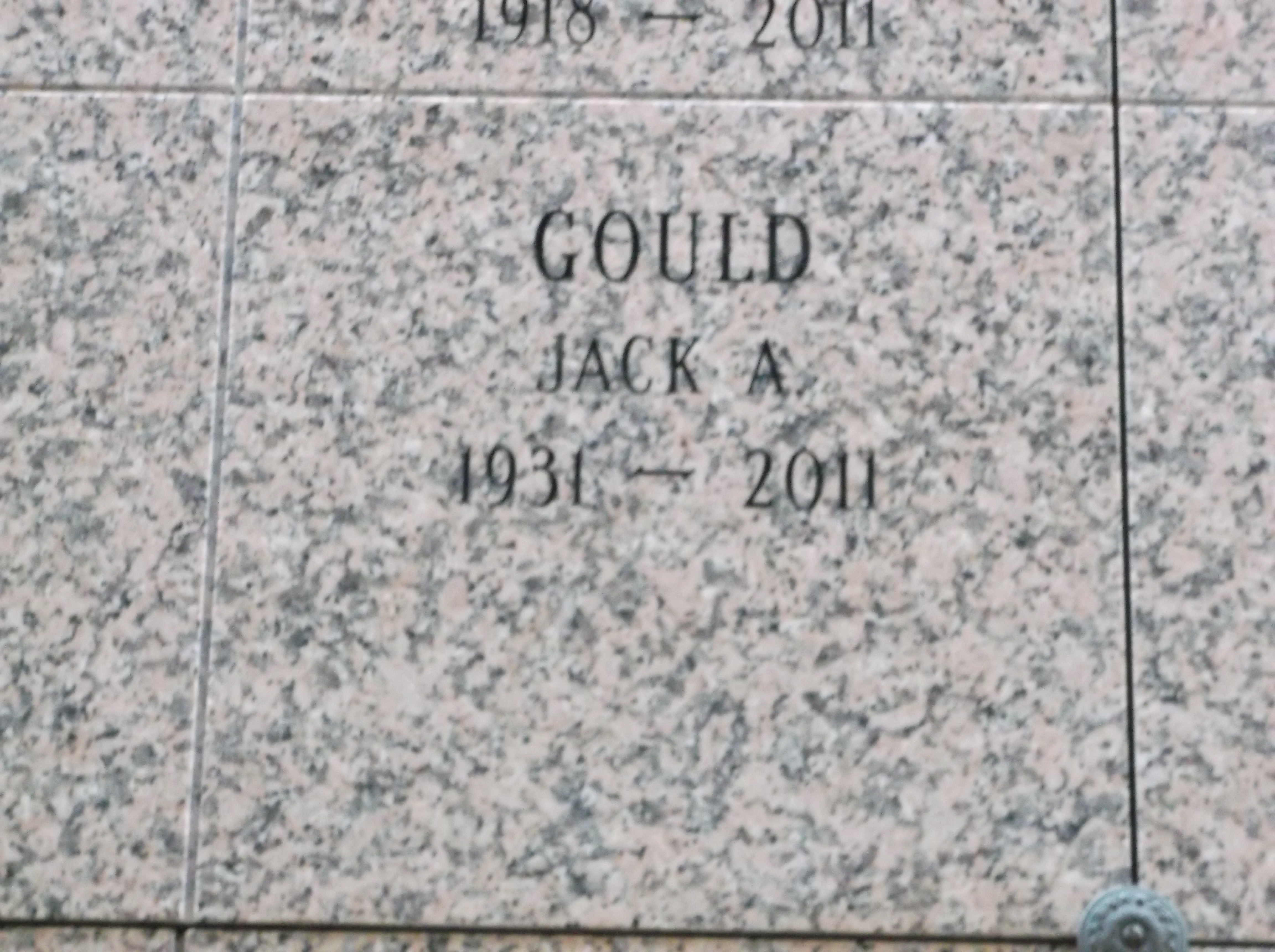 Jack A Gould