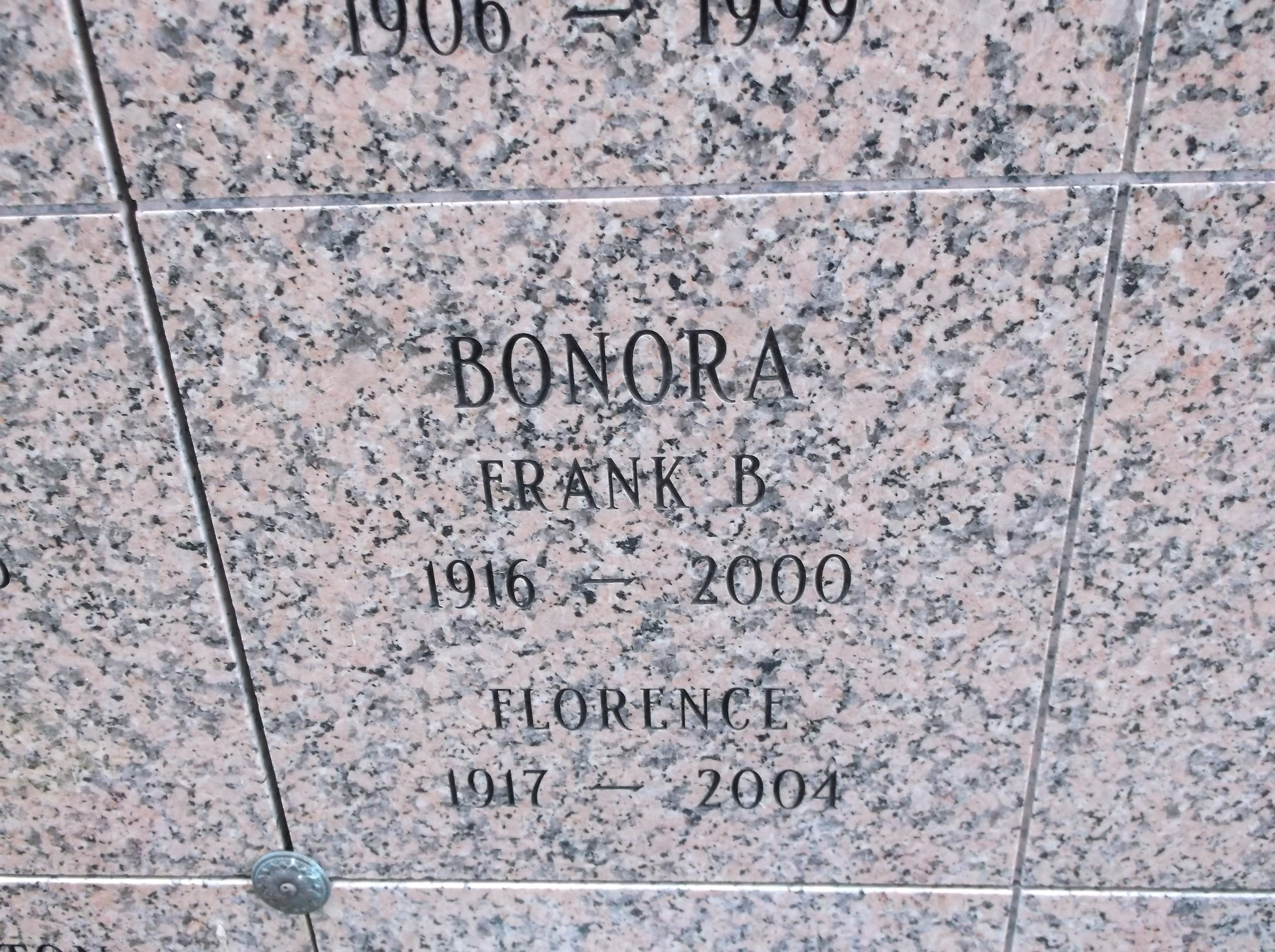 Frank B Bonora