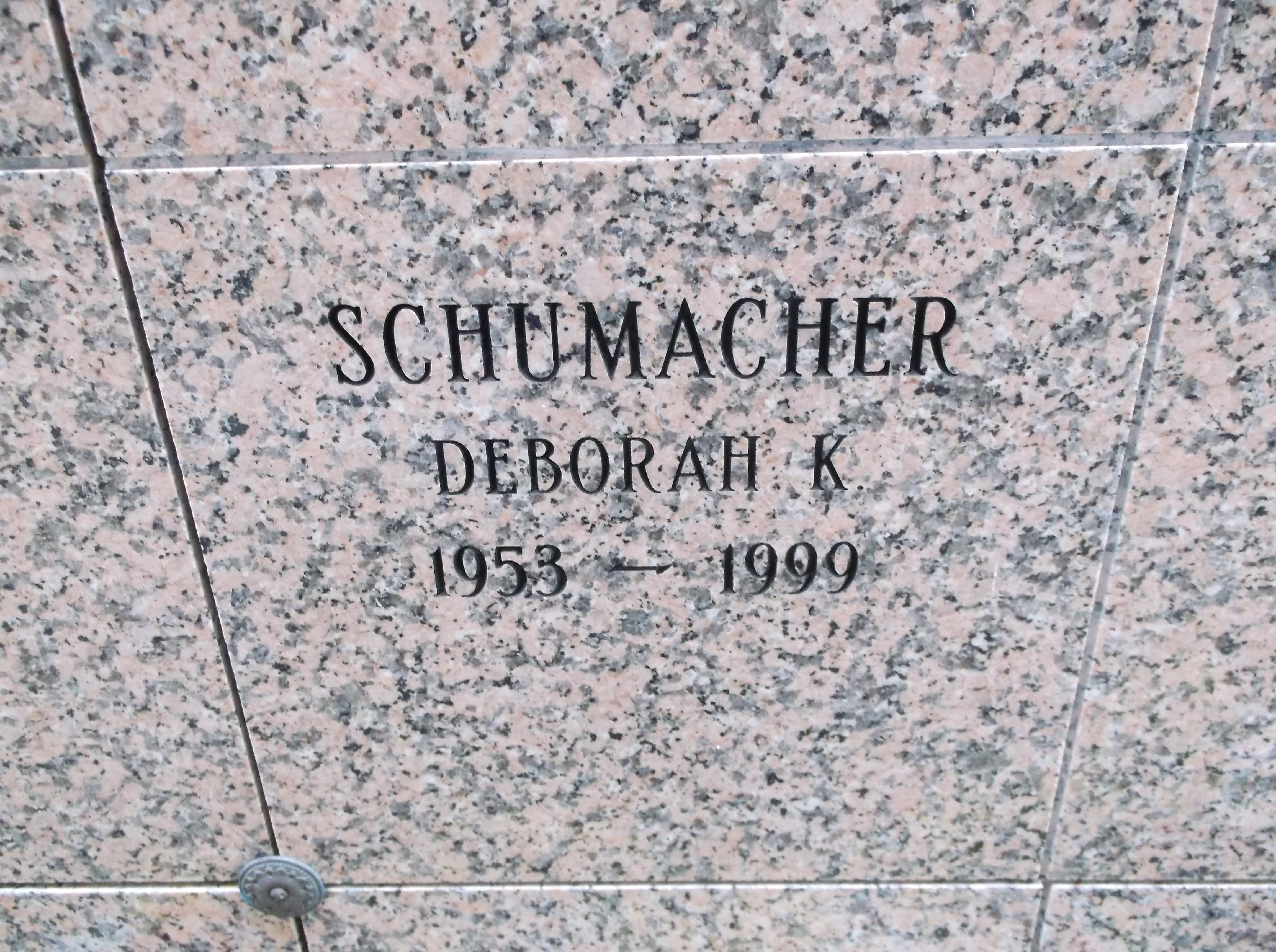 Deborah K Schumacher