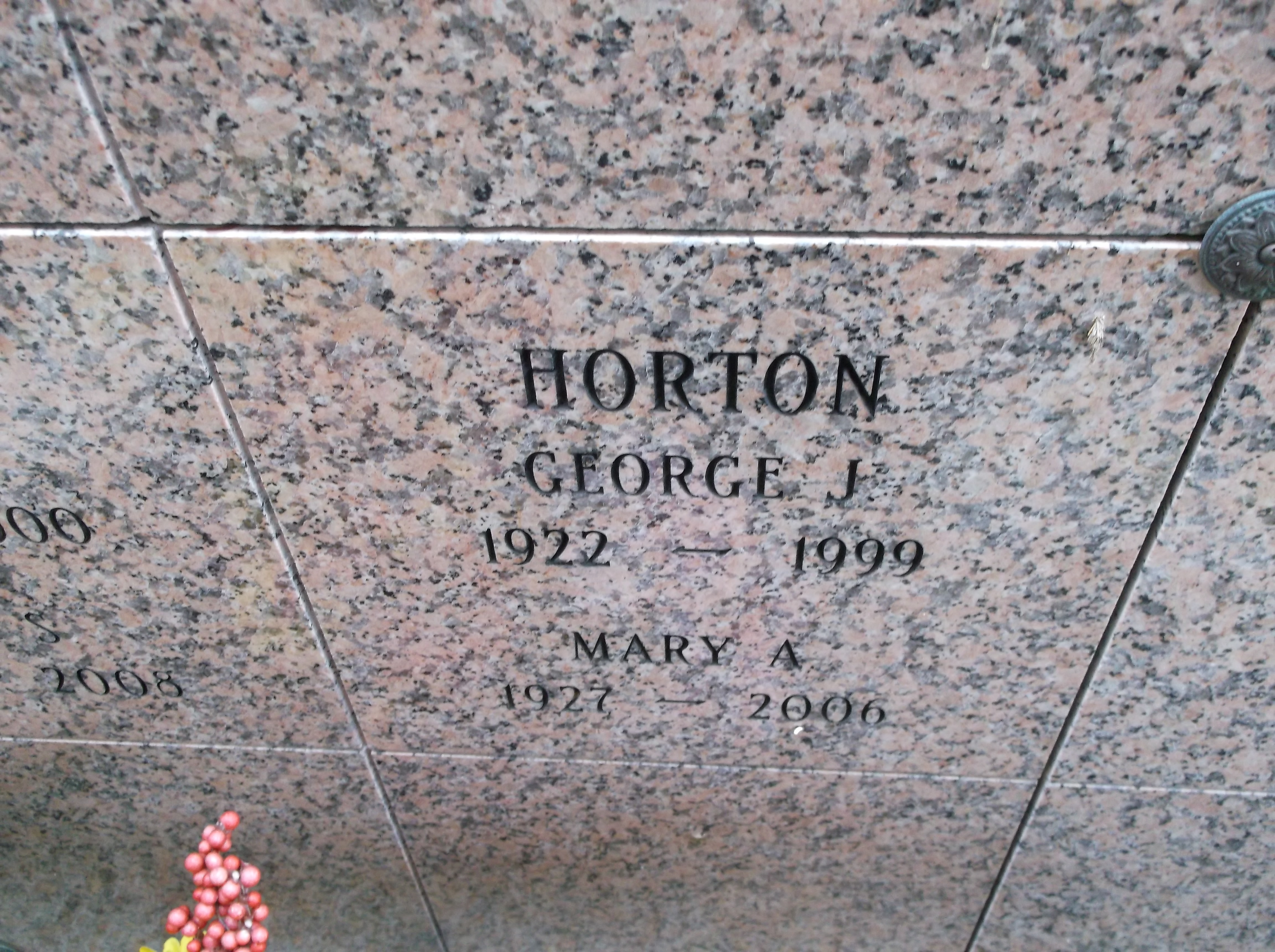 Mary A Horton