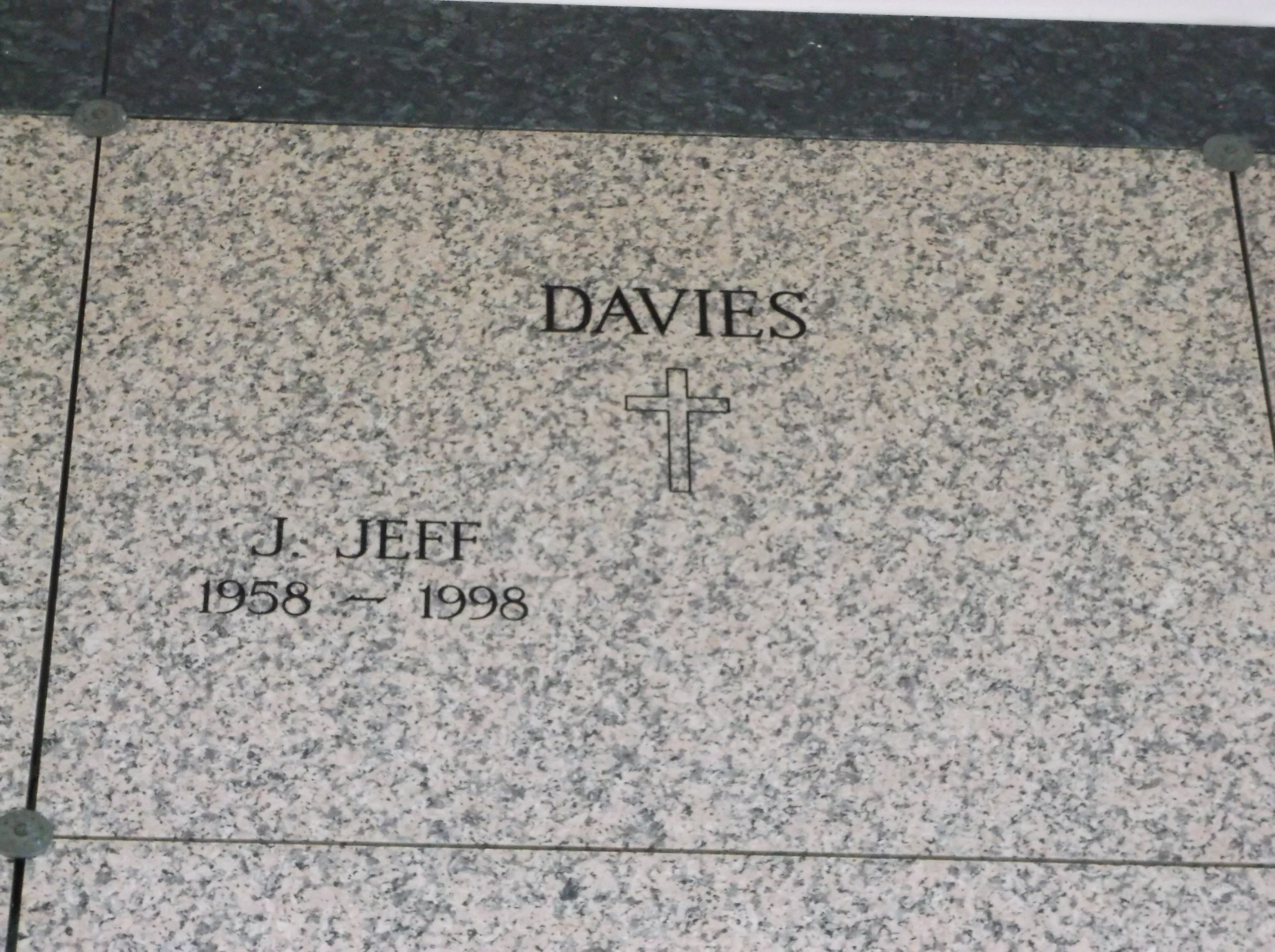 J Jeff Davies