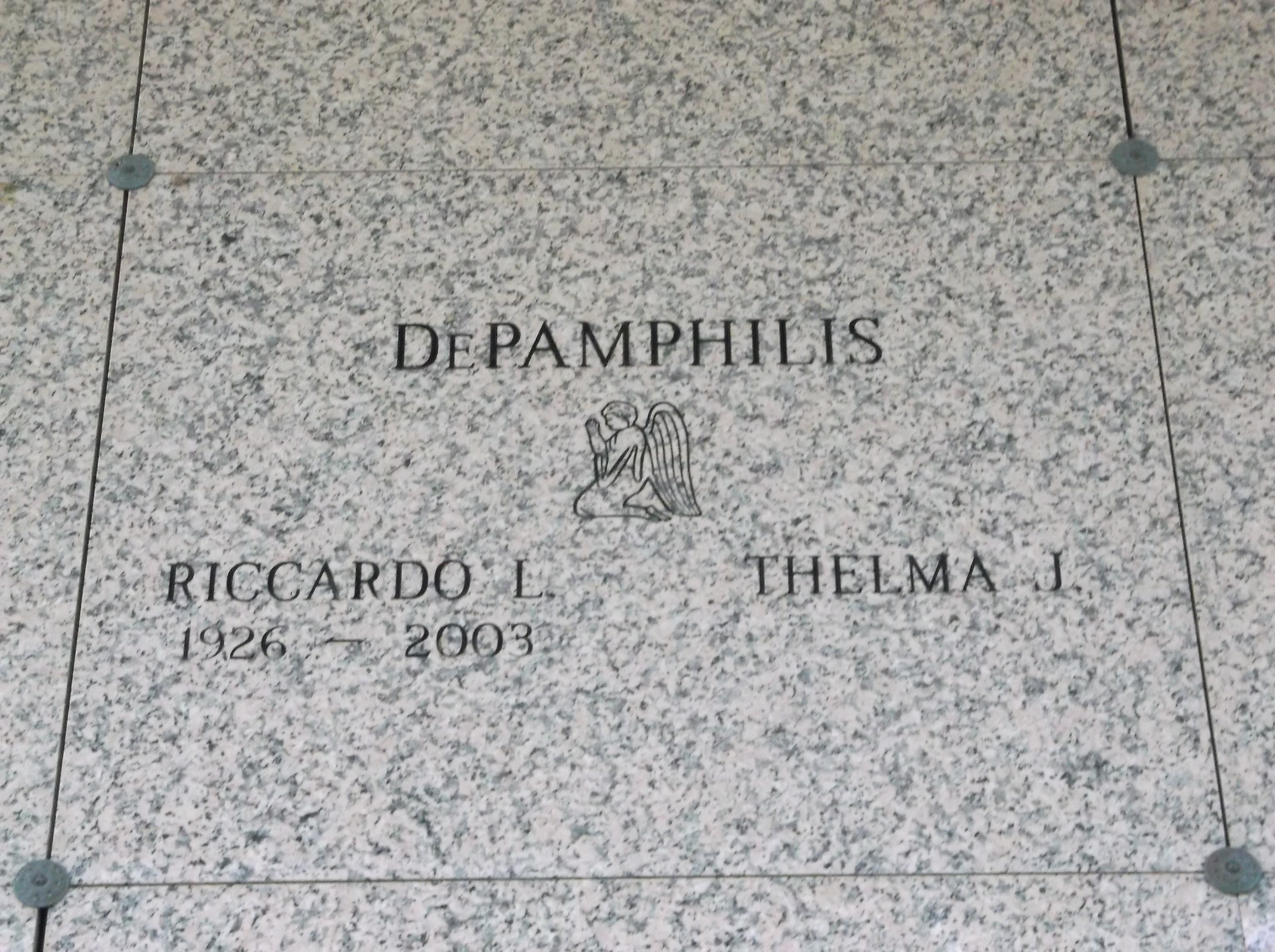 Thelma J DePamphilis