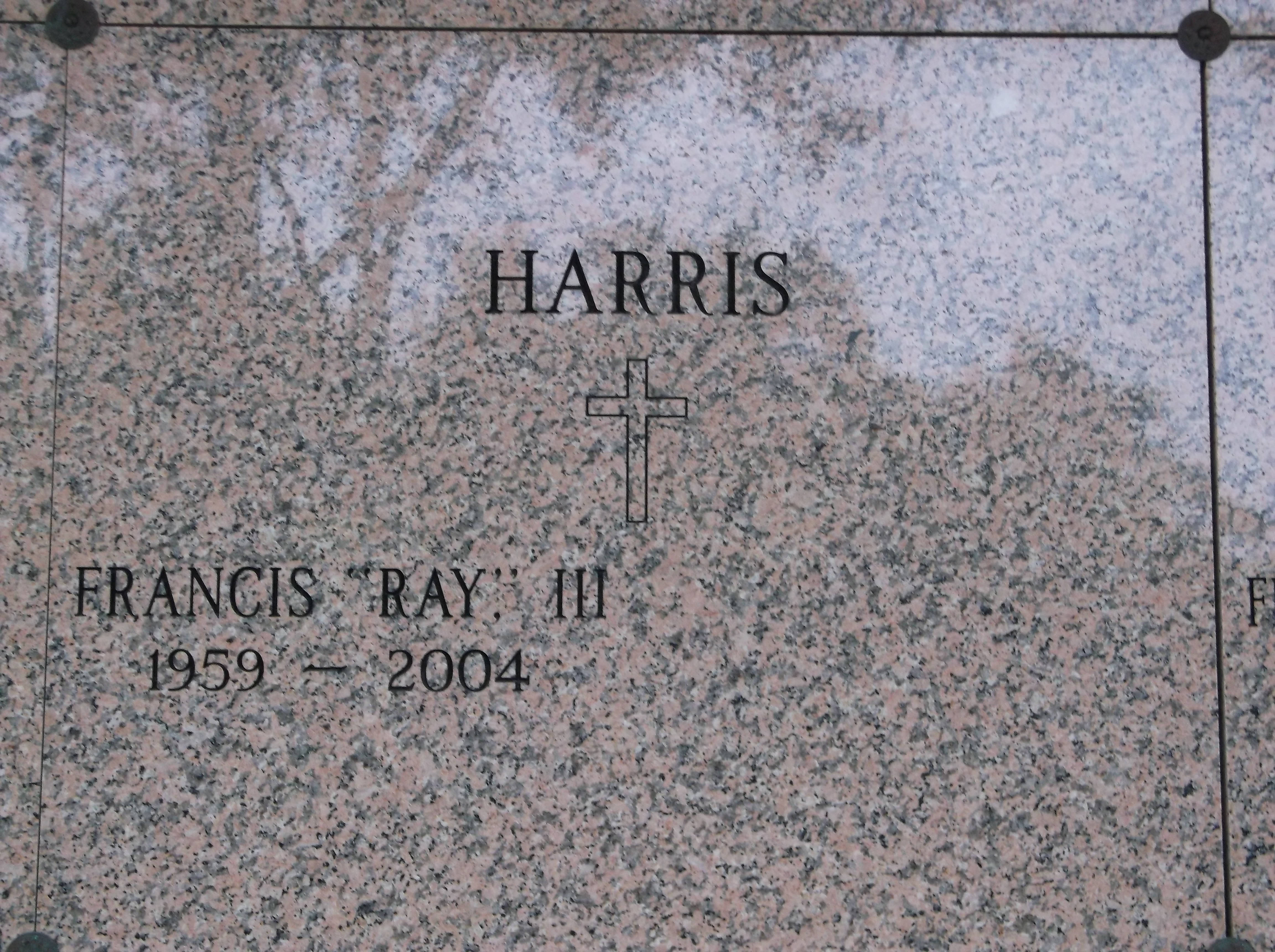 Francis "Ray" Harris, III