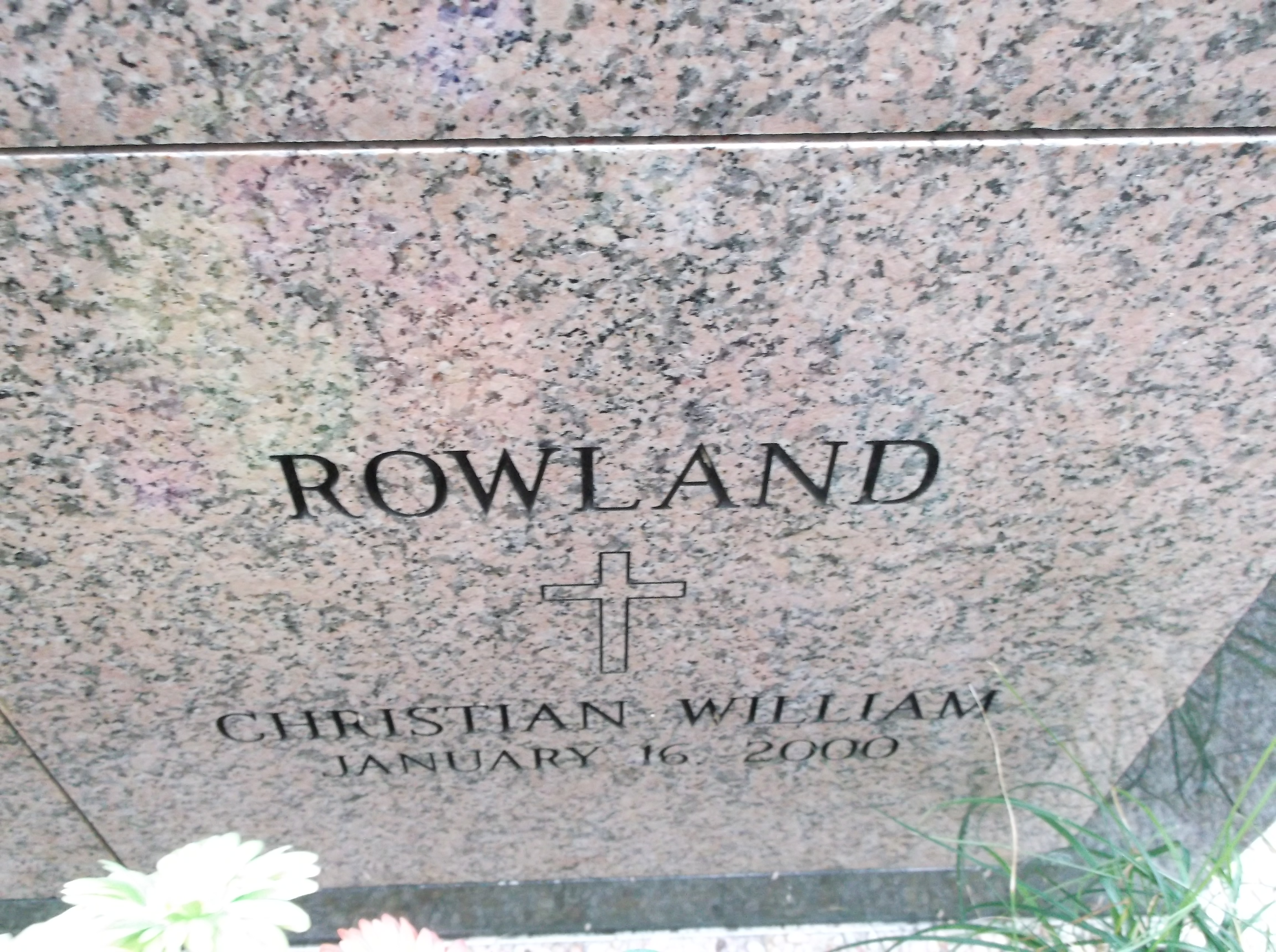 Christian William Rowland