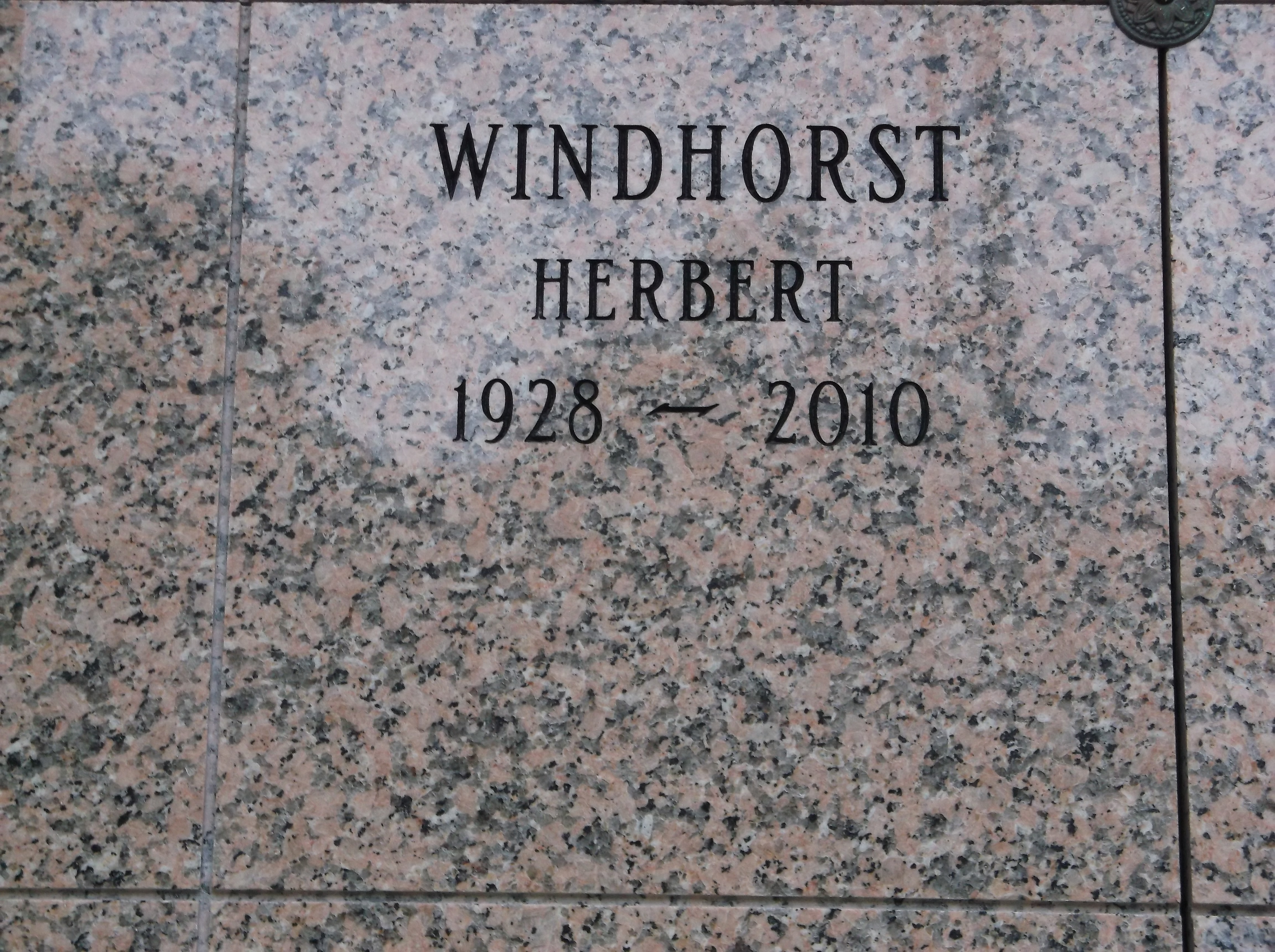 Herbert Windhorst