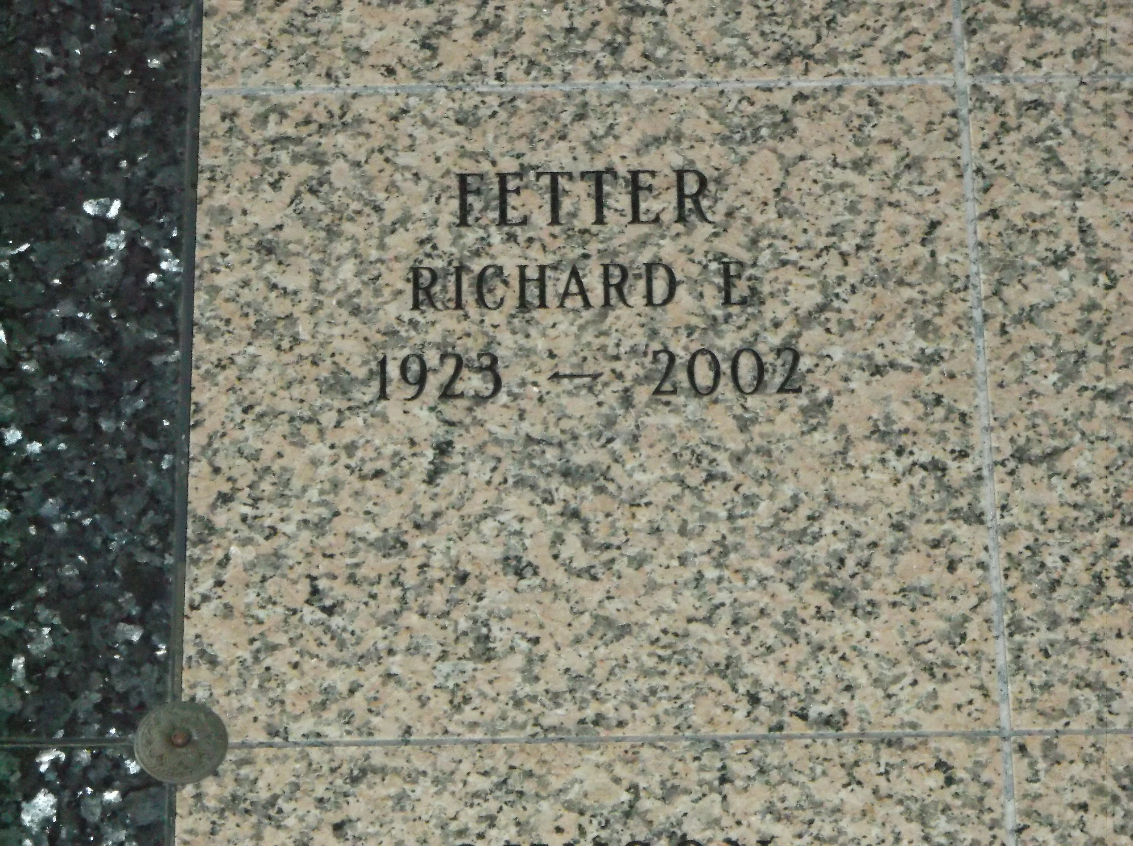 Richard E Fetter